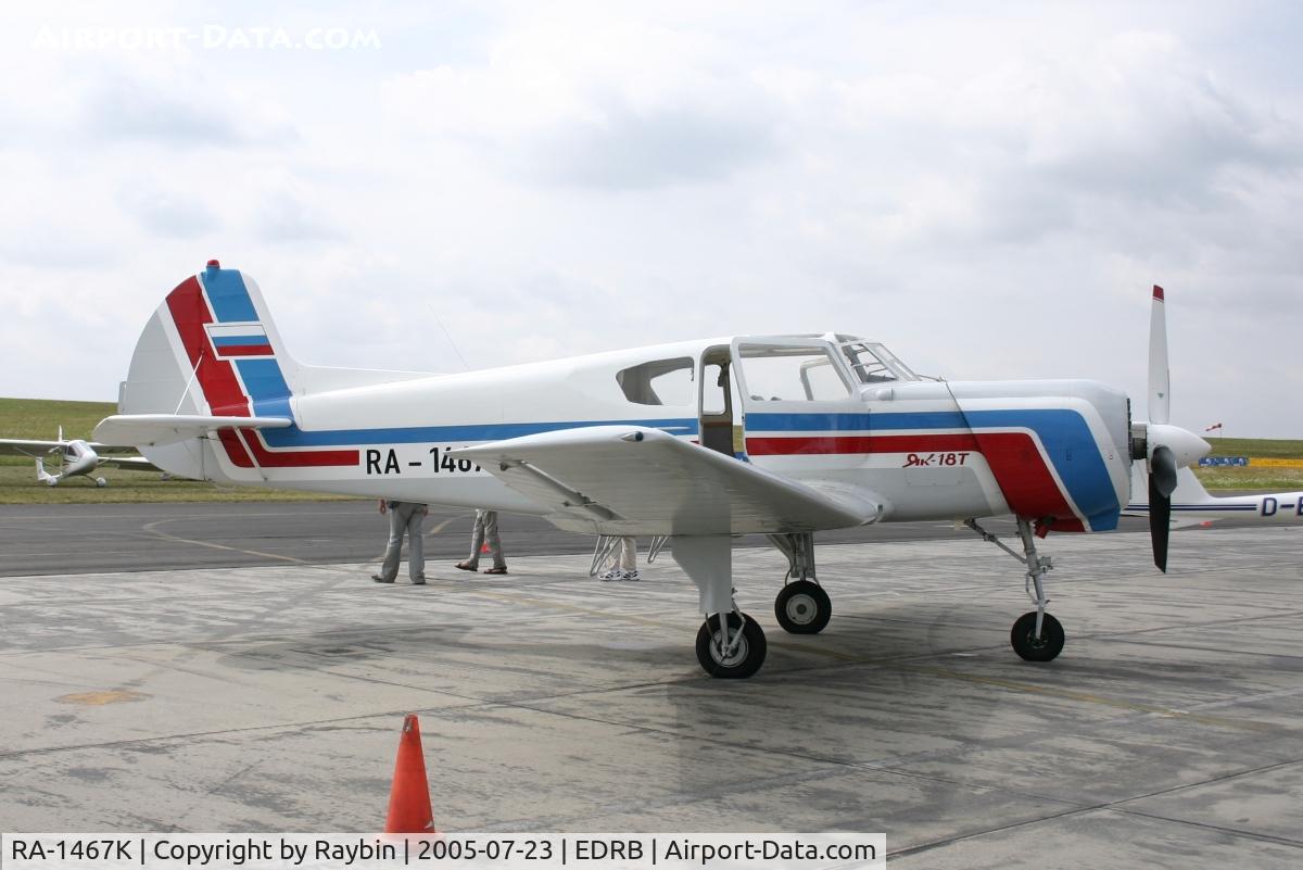 RA-1467K, Yakovlev Yak-18T C/N 1533, static display