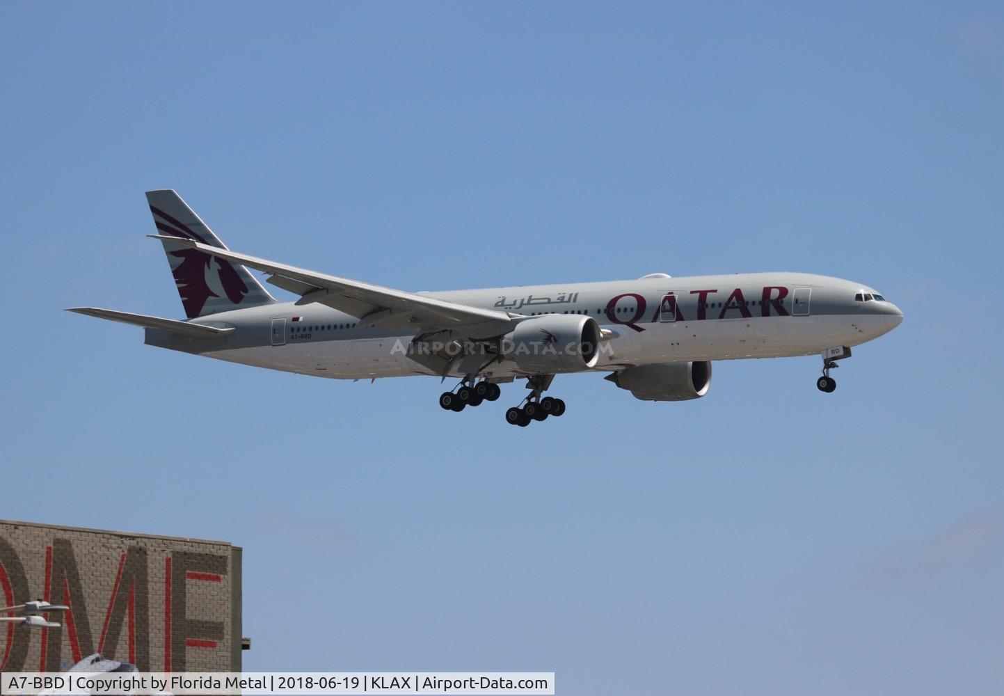 A7-BBD, 2009 Boeing 777-2DZ/LR C/N 36016, Qatar 777-200 zx