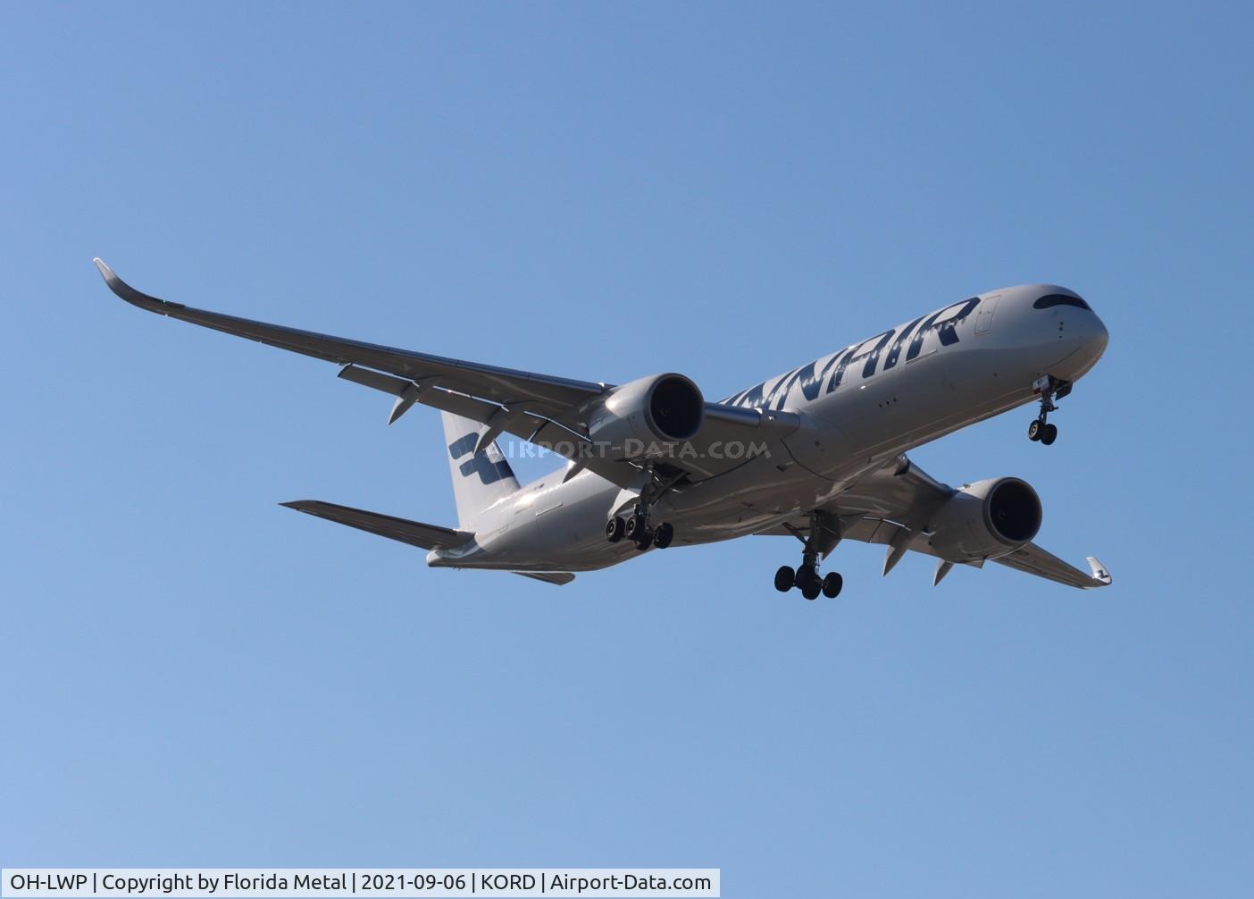 OH-LWP, 2019 Airbus A350-941 C/N 392, ORD 2021