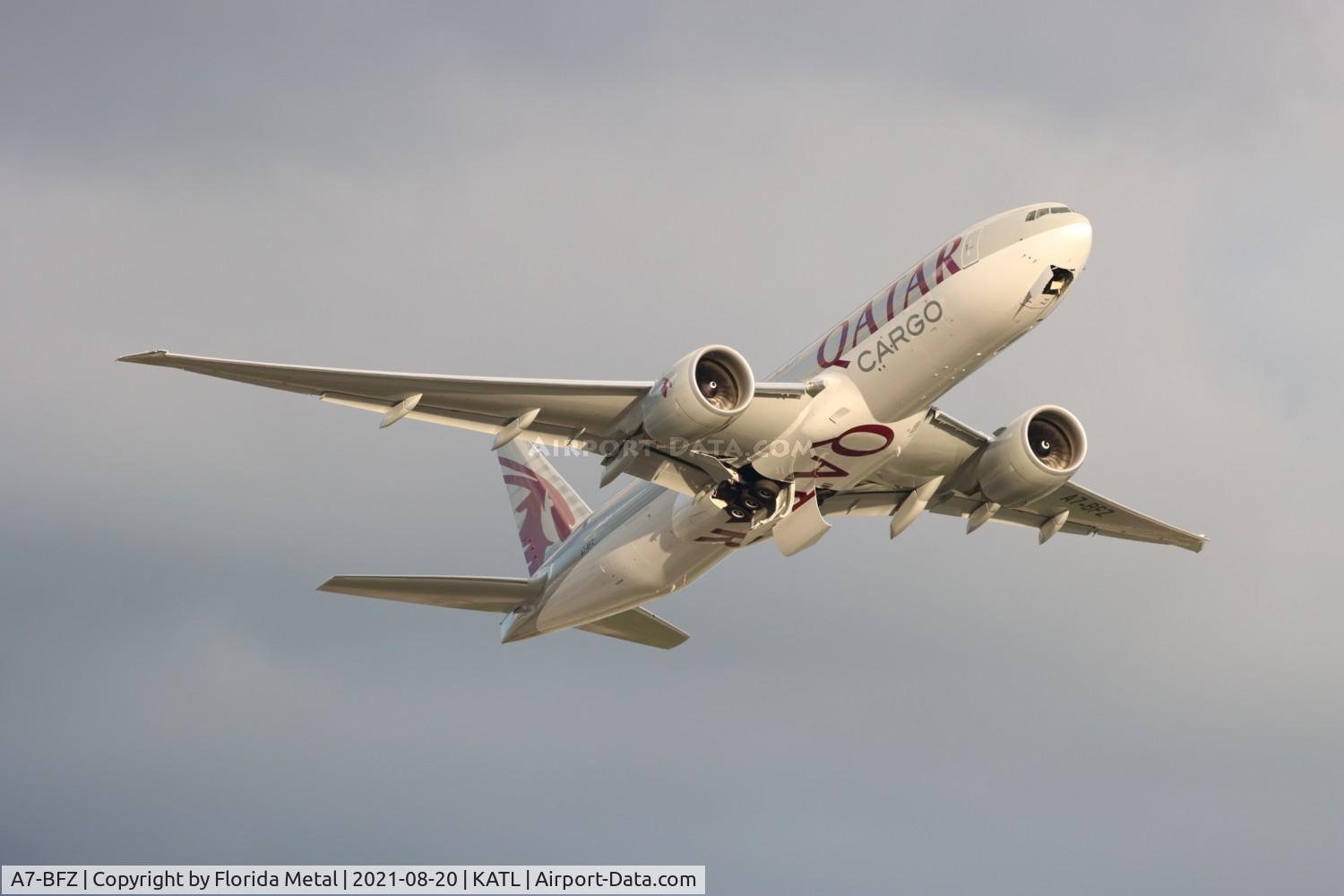 A7-BFZ, 2021 Boeing 777-F C/N 66872, Qatar Cargo 777-200F