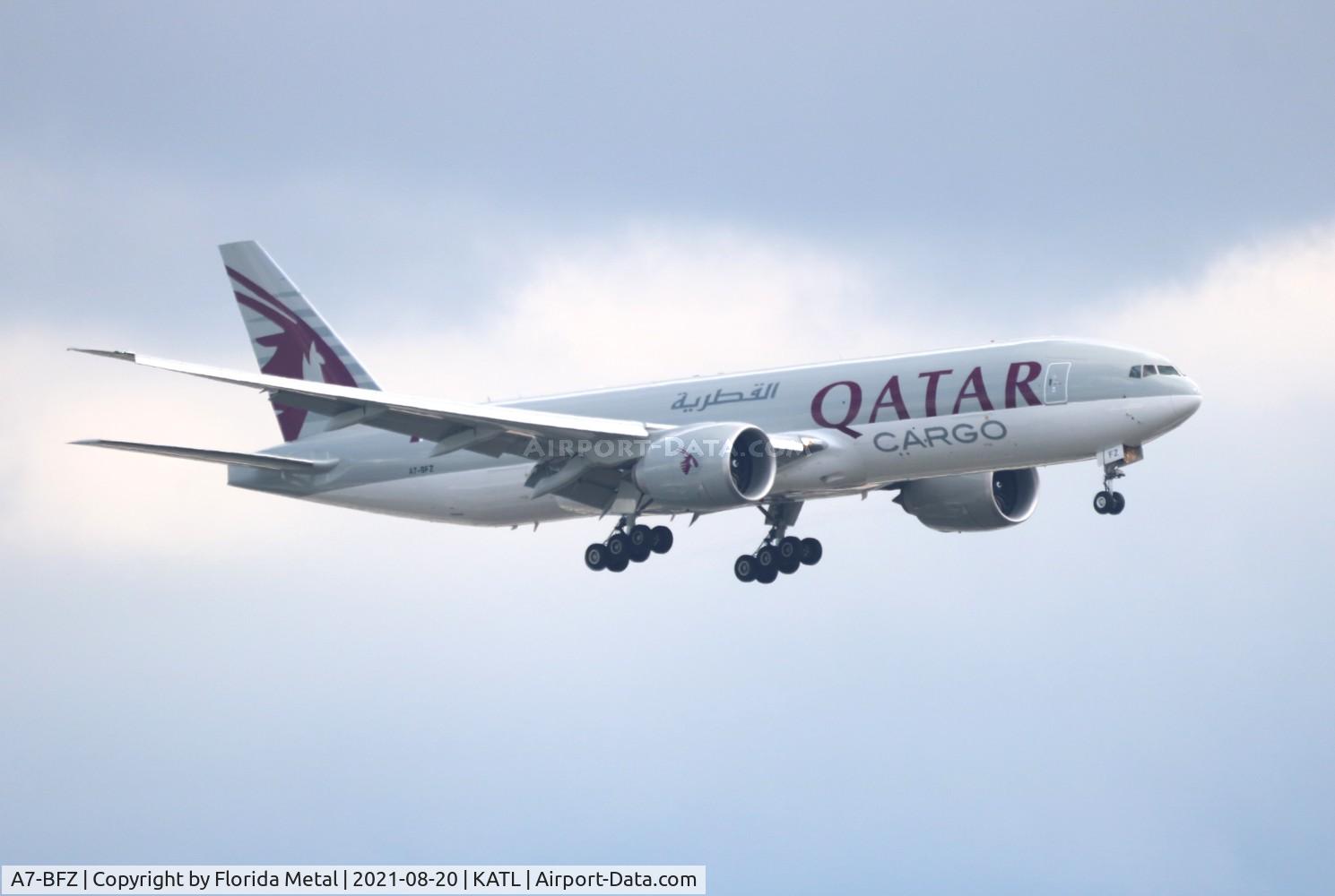 A7-BFZ, 2021 Boeing 777-F C/N 66872, Qatar Cargo 777-200F zx