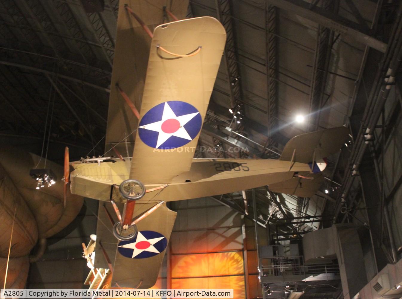 A2805, 1918 Curtiss JN-4D Jenny C/N 278, USAF Museum 2014
