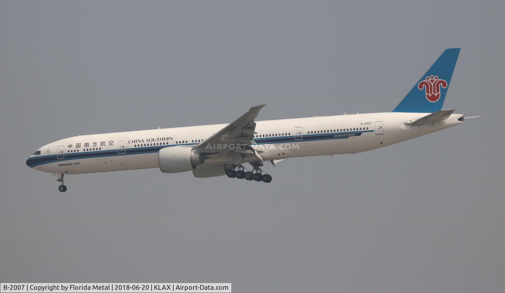 B-2007, 2014 Boeing 777-31B/ER C/N 43221, China Southern 777-300 zx