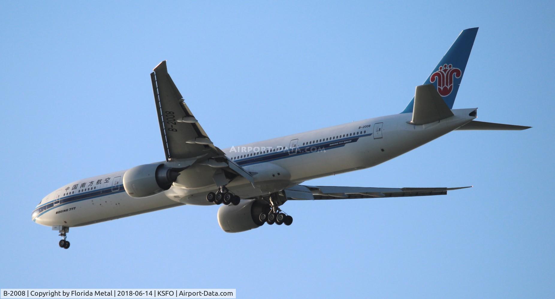 B-2008, 2014 Boeing 777-31B/ER C/N 43222, China Southern 777-300 zx