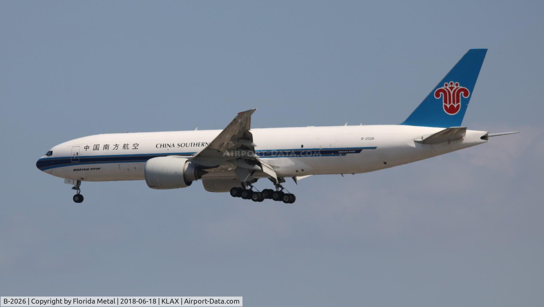 B-2026, 2015 Boeing 777-F1B C/N 41635, China Southern Cargo 777-200F zx