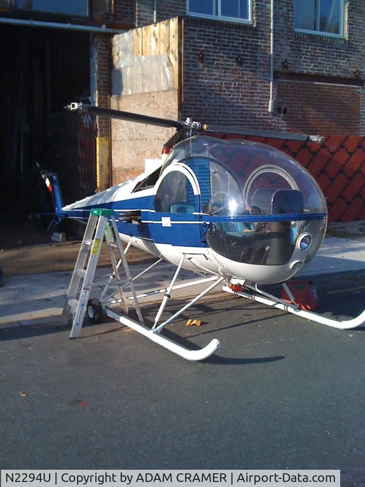 N2294U, 1967 Brantly B-2B C/N 467, upon return to owner Bill Nickles (RIP) CIRCA 2010?