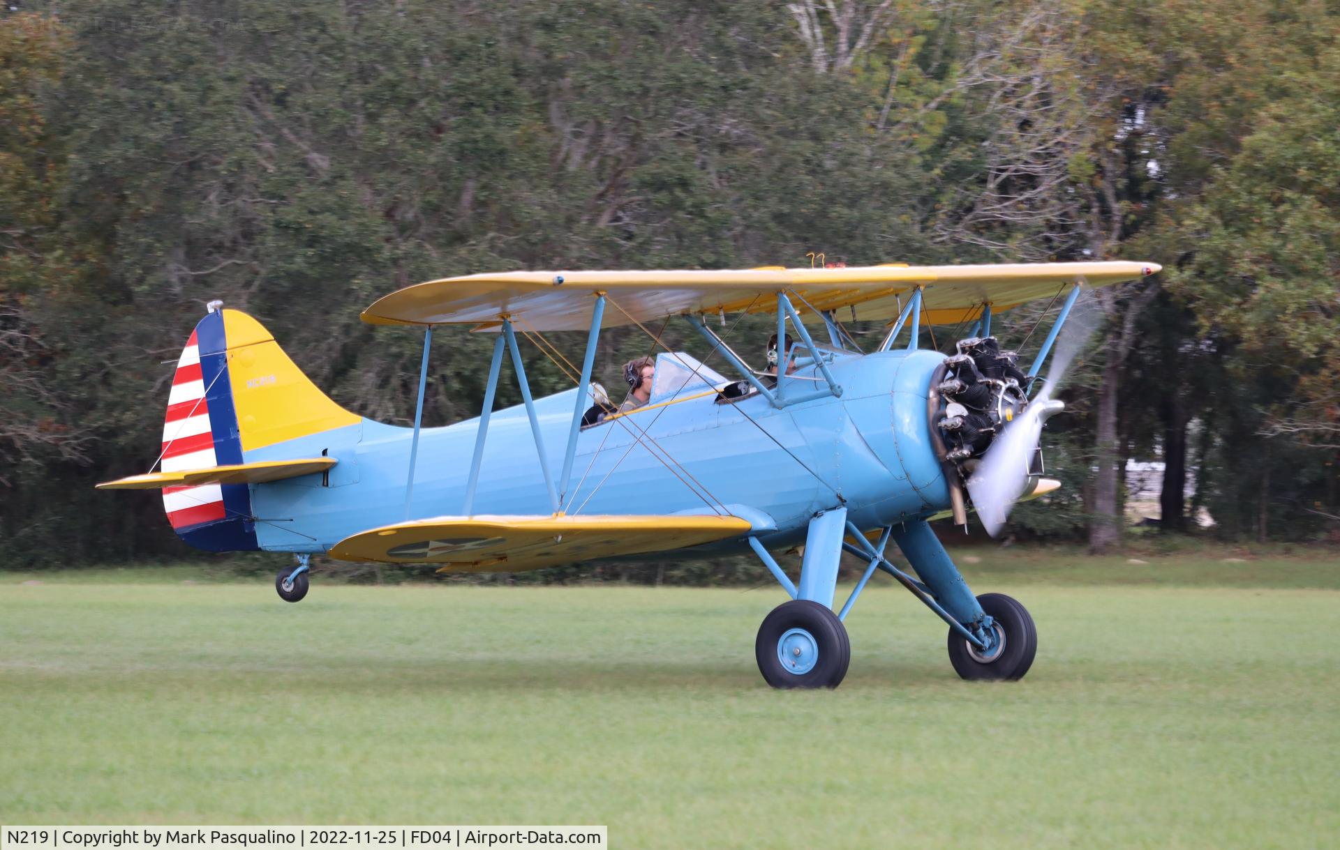 N219, 1939 Waco UPF-7 C/N 5302, Waco UPF-7