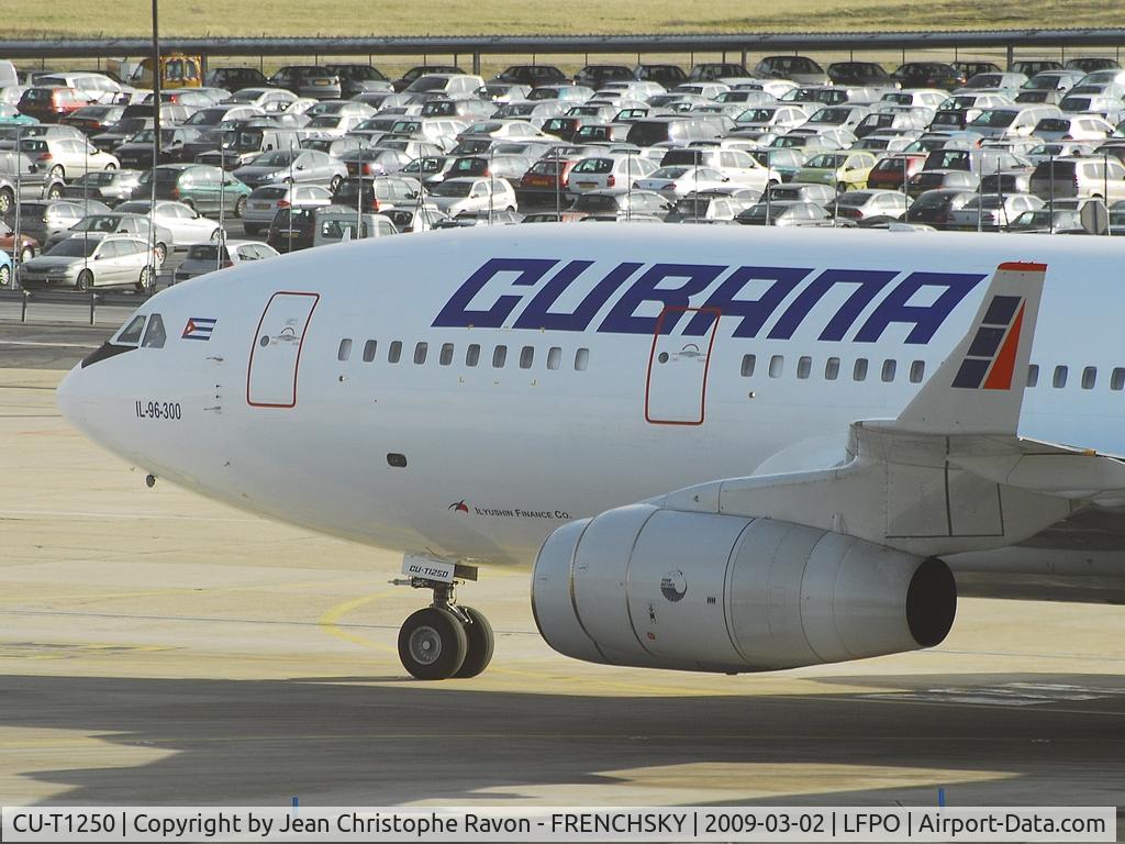 CU-T1250, 2005 Ilyushin IL-96-300 C/N 74393202015, Cubana