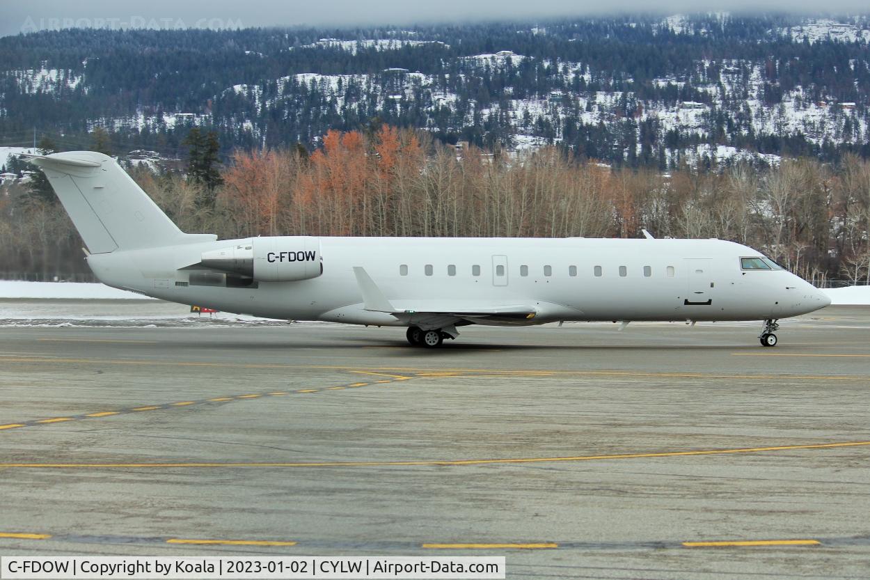 C-FDOW, 2003 Bombardier CL-600-2B19 (Series 100) C/N 7755, Departure to Quebec.