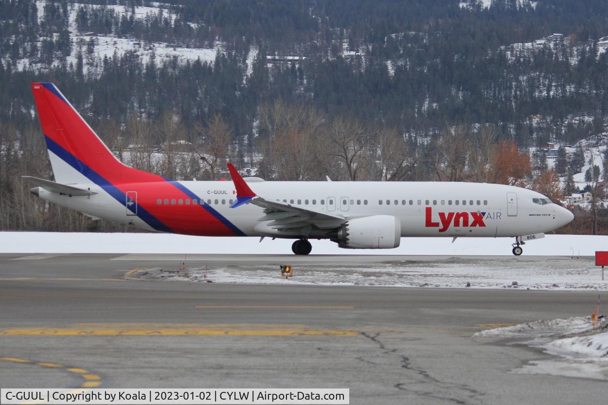 C-GUUL, 2019 Boeing 737-8 MAX C/N 42846, Departure to Vancouver