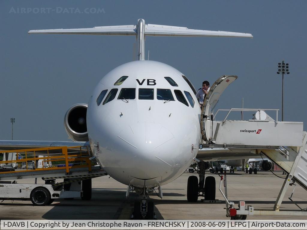 I-DAVB, 1986 McDonnell Douglas MD-82 (DC-9-82) C/N 49216/1262, Itali Airlines at CDG Terminal T3