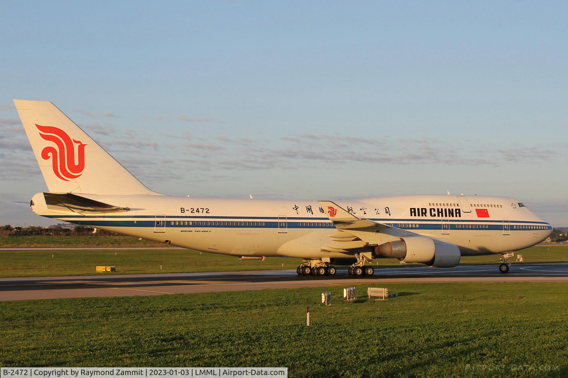 B-2472, 2000 Boeing 747-4J6 C/N 30158, B747 B-2472 Air China