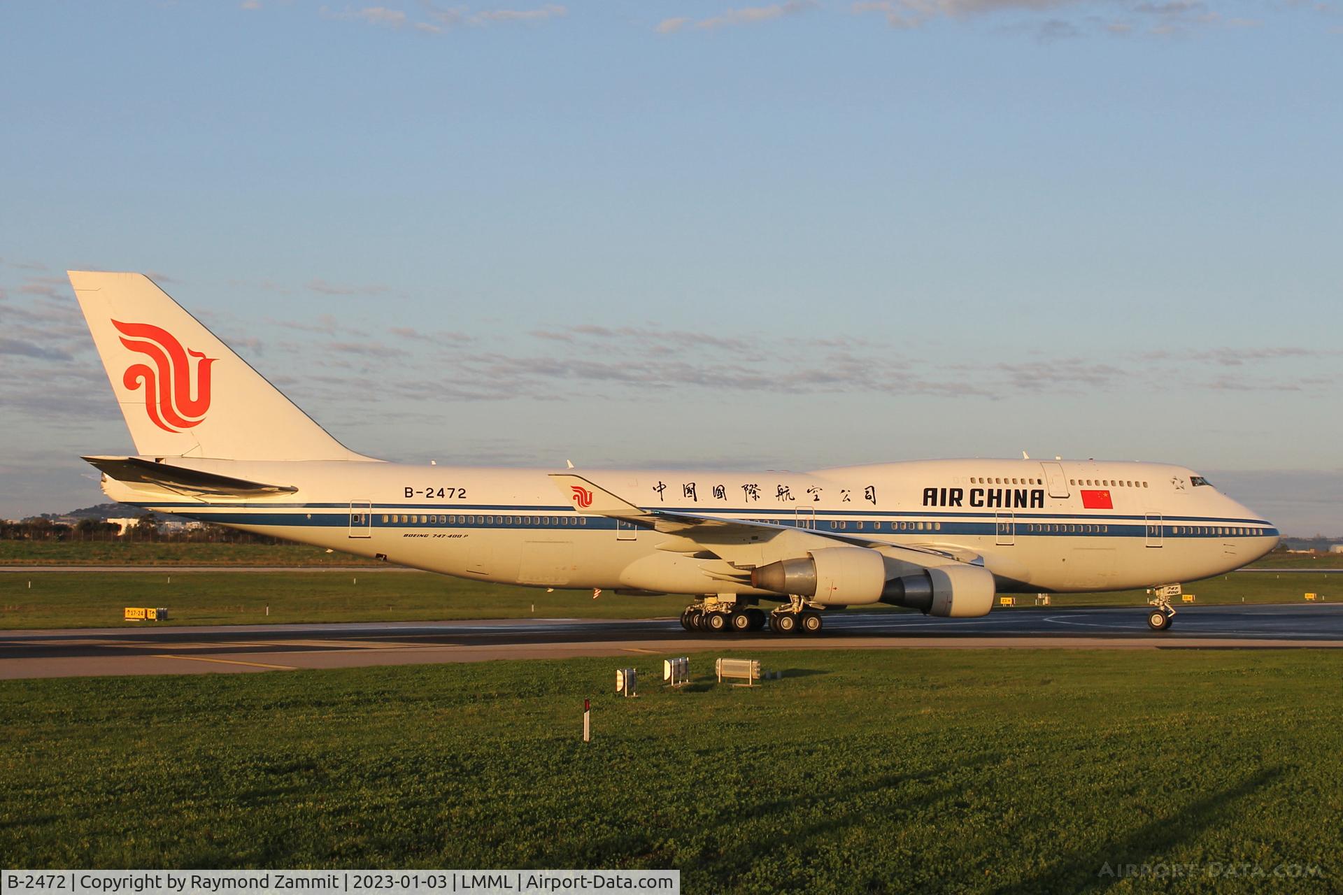 B-2472, 2000 Boeing 747-4J6 C/N 30158, B747 B-2472 Air China