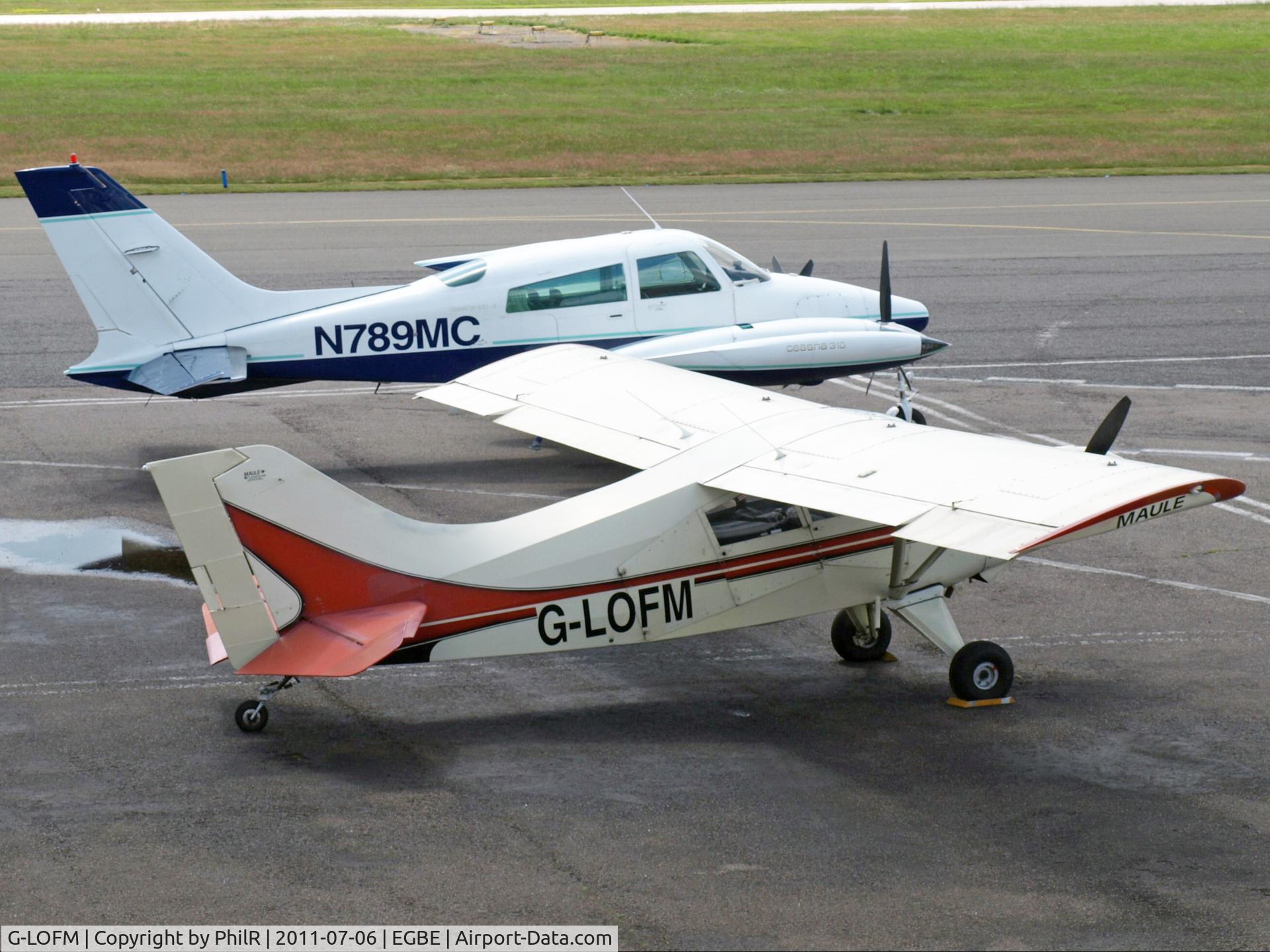 G-LOFM, 1995 Maule MX-7-180A Sportplane C/N 20027C, G-LOFM 1995 Maule MX-7-18A Airbase Coventry