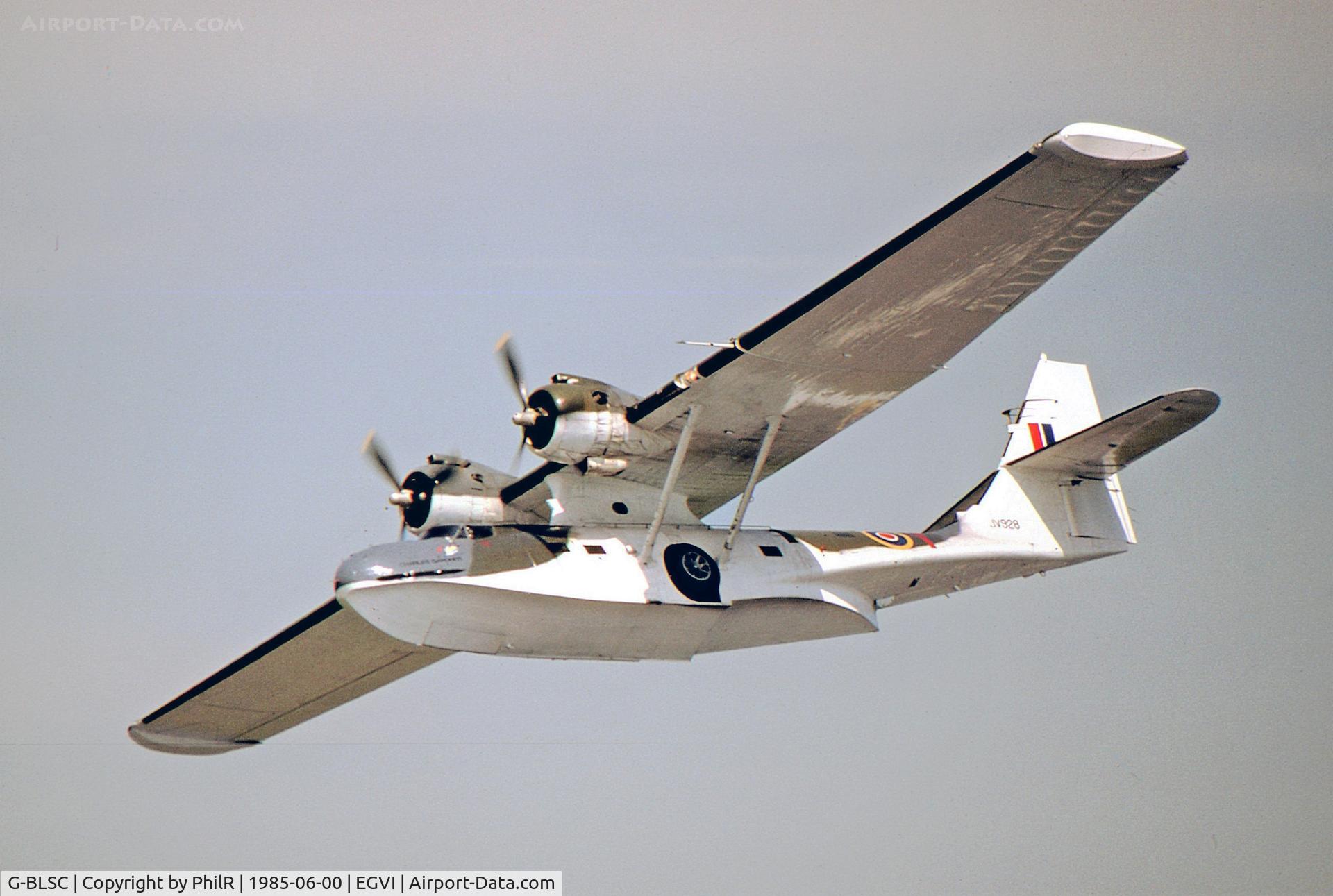 G-BLSC, 1944 Consolidated PBY-5A Catalina C/N 1997, JV928 1944 Consolidated PBY-5A Catalina IAT