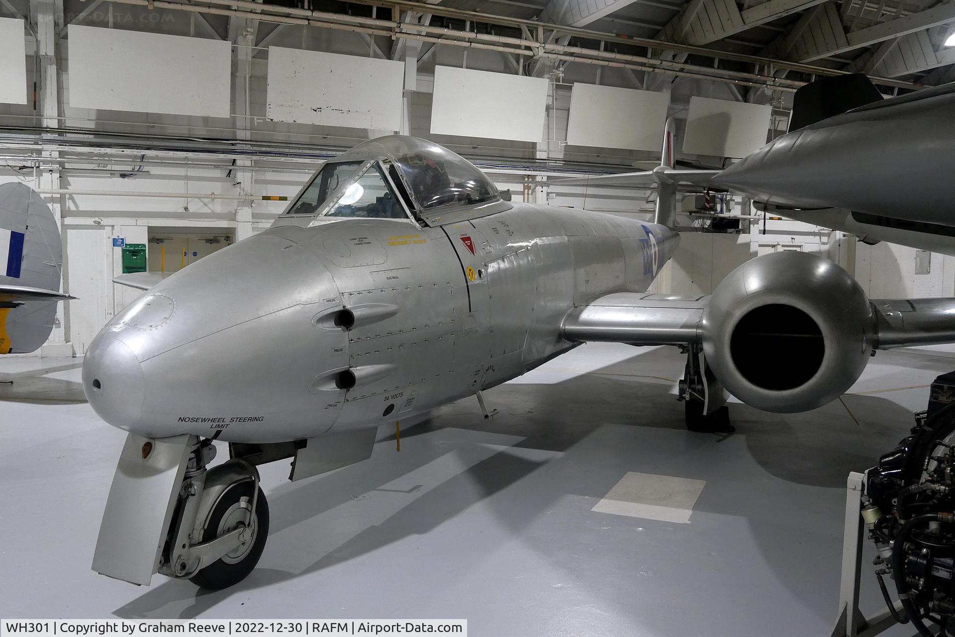 WH301, Gloster Meteor F.8 C/N Not found WH301, On display at the RAF Museum, Hendon.