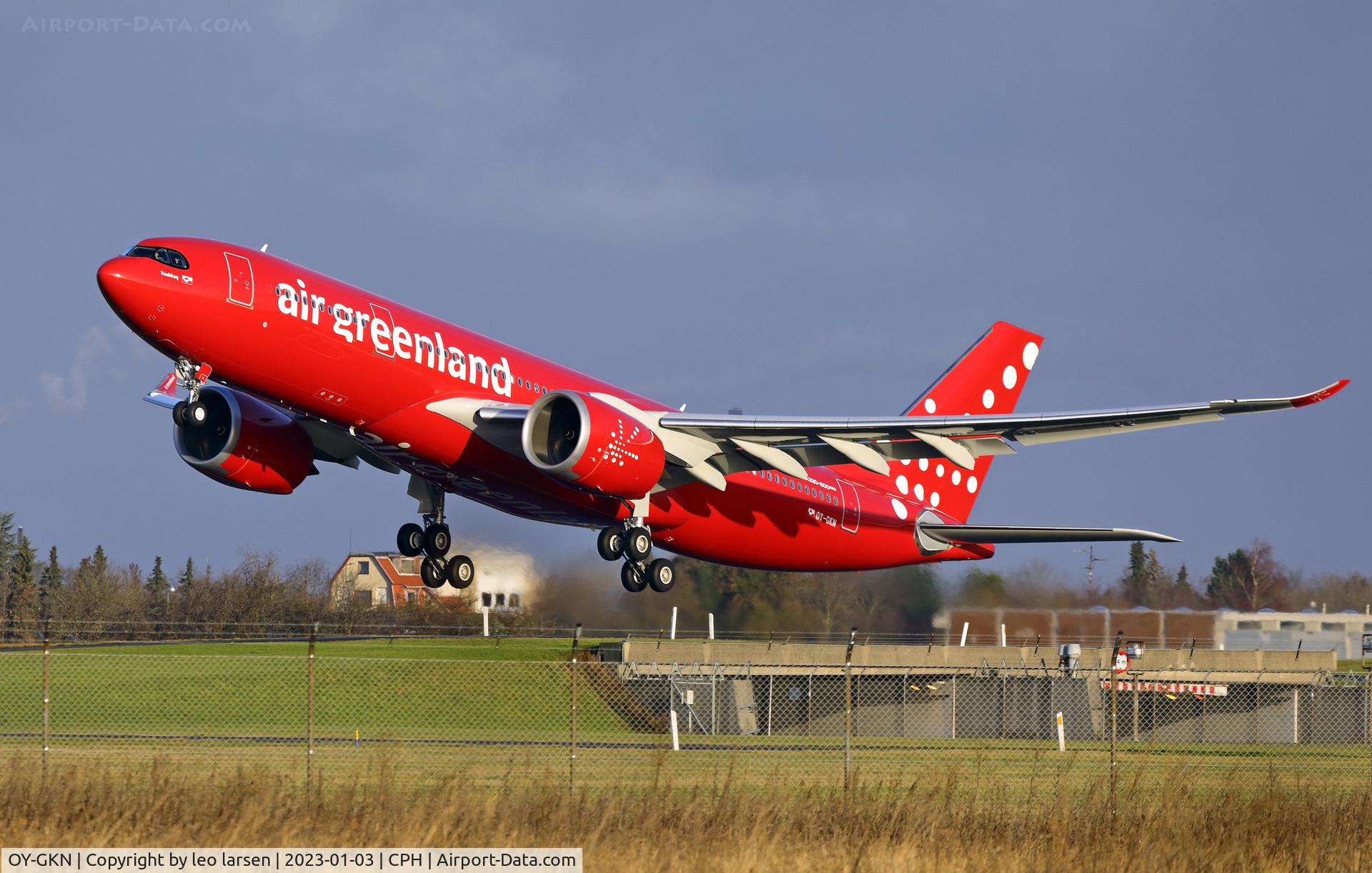 OY-GKN, 2022 Airbus A330-841 C/N 2020, Copenhagen 3.1.2023