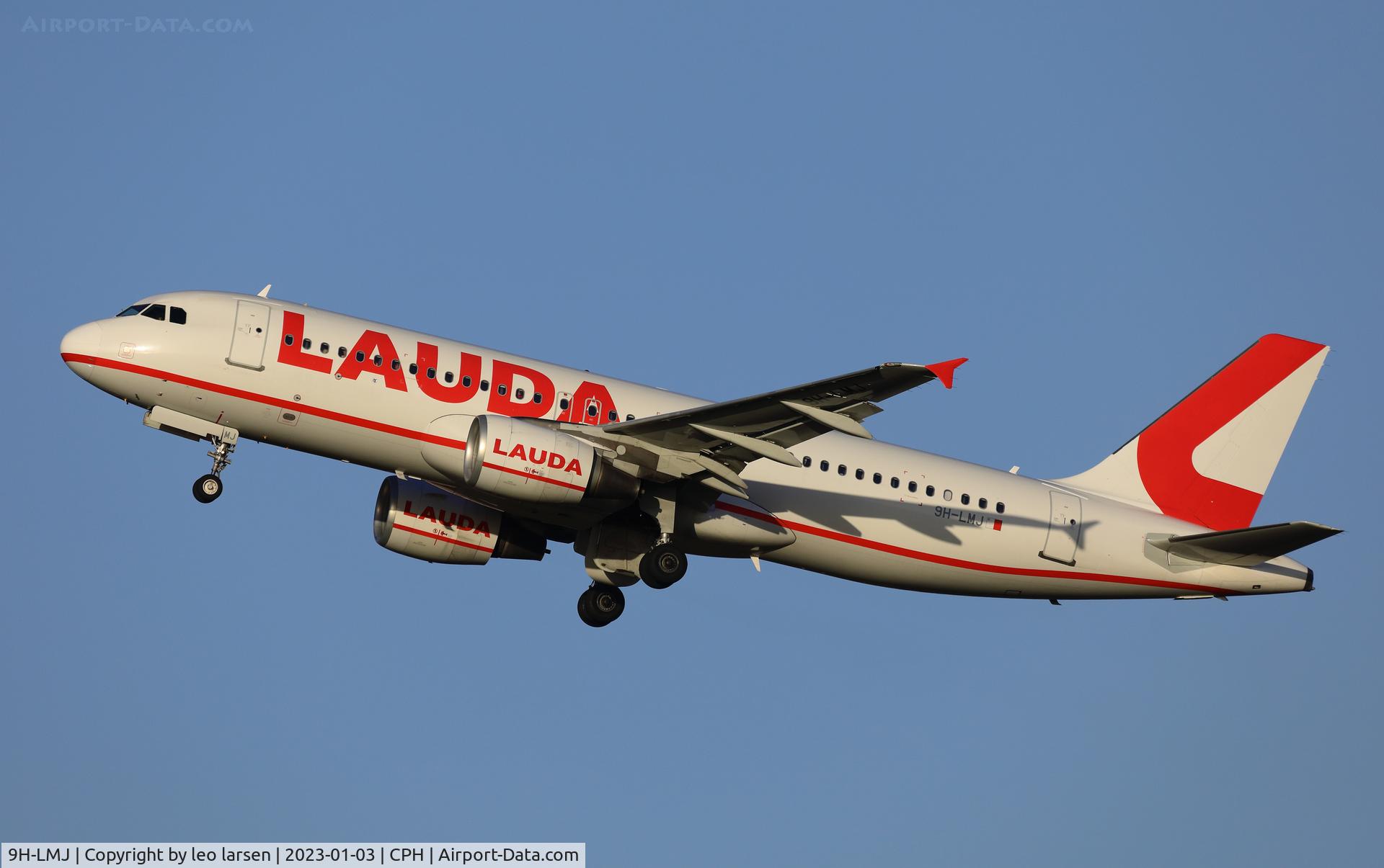 9H-LMJ, 2012 Airbus A320-214 C/N 5140, Copenhagen 3.1.2023