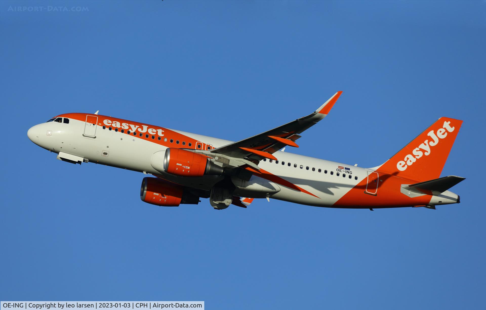 OE-ING, 2018 Airbus A320-214 C/N 8119, Copenhagen 3.1.2023