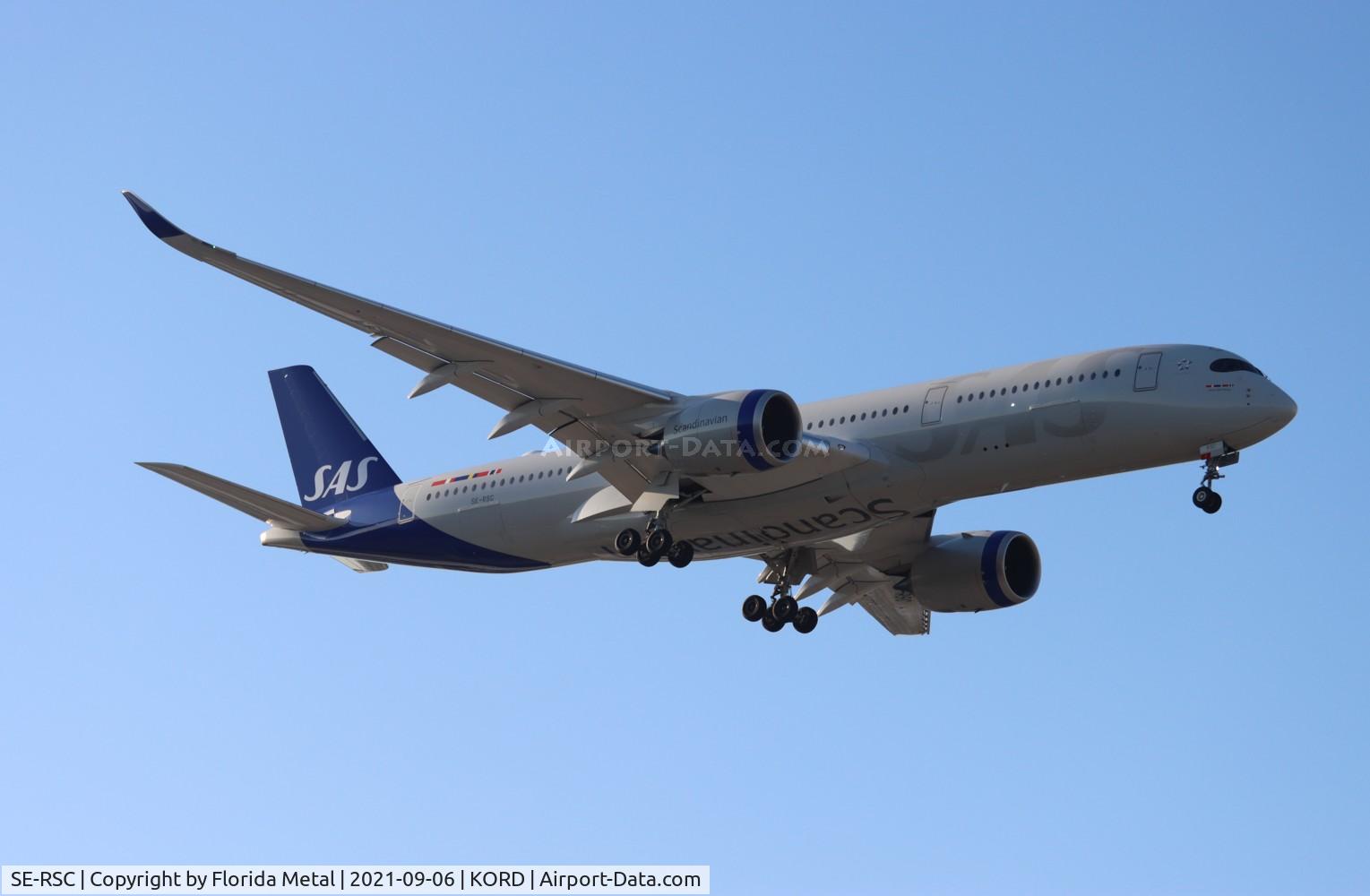 SE-RSC, 2020 Airbus A350-941 C/N 391, ORD 2021