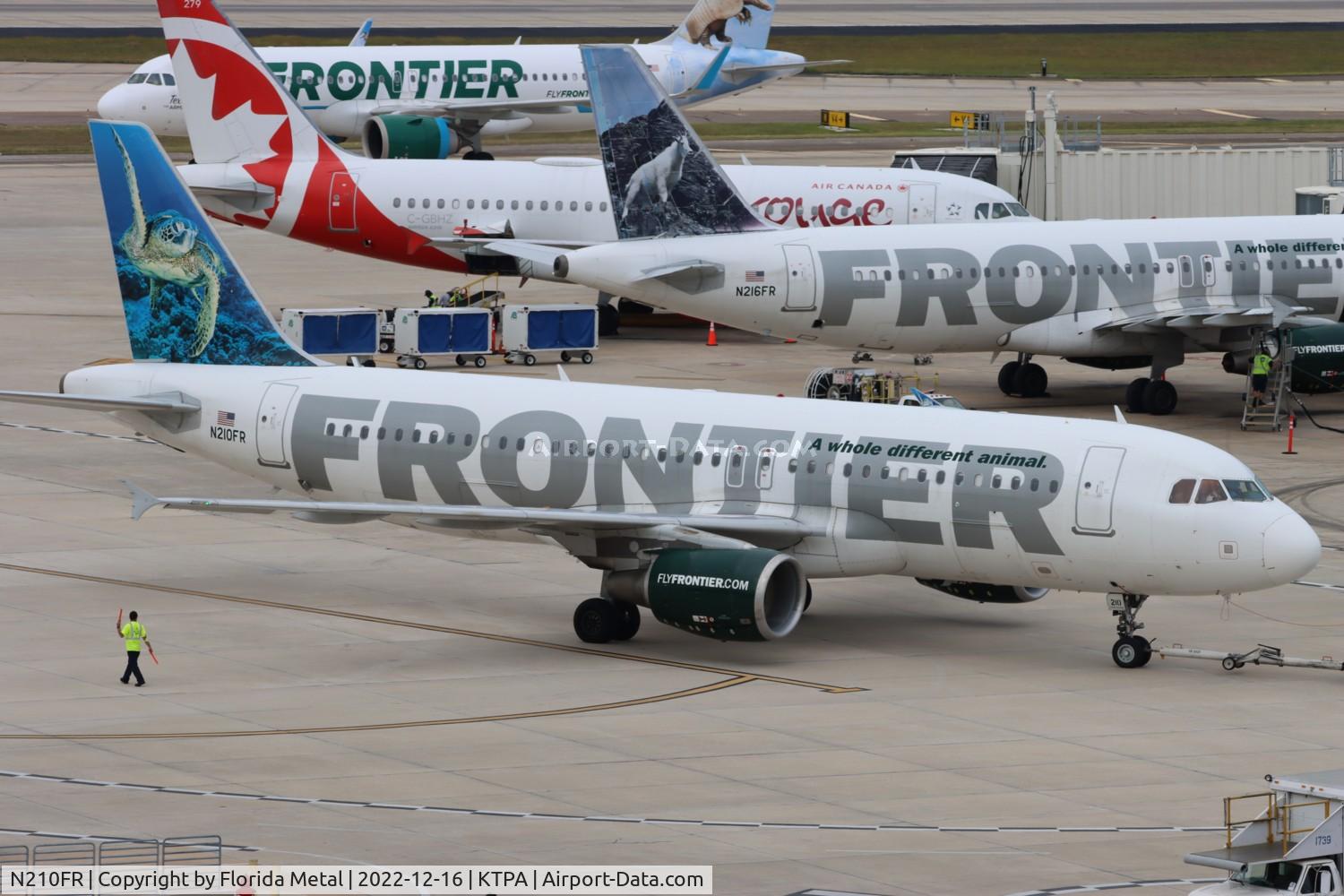 N210FR, 2011 Airbus A320-214 C/N 4668, TPA 2022