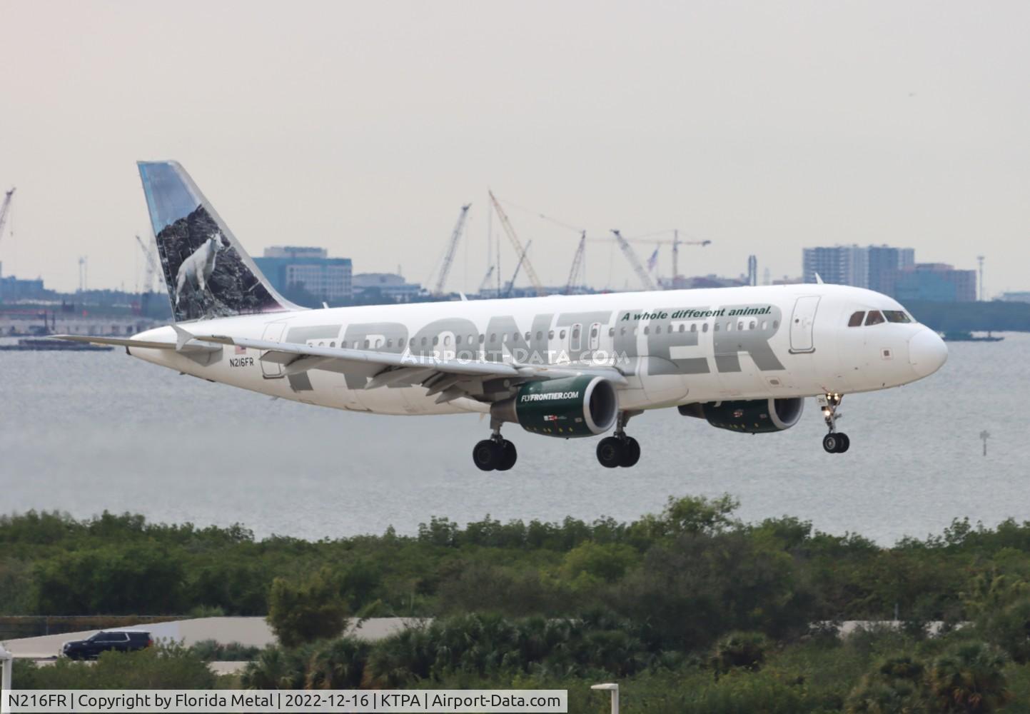 N216FR, 2011 Airbus A320-214 C/N 4745, TPA 2022