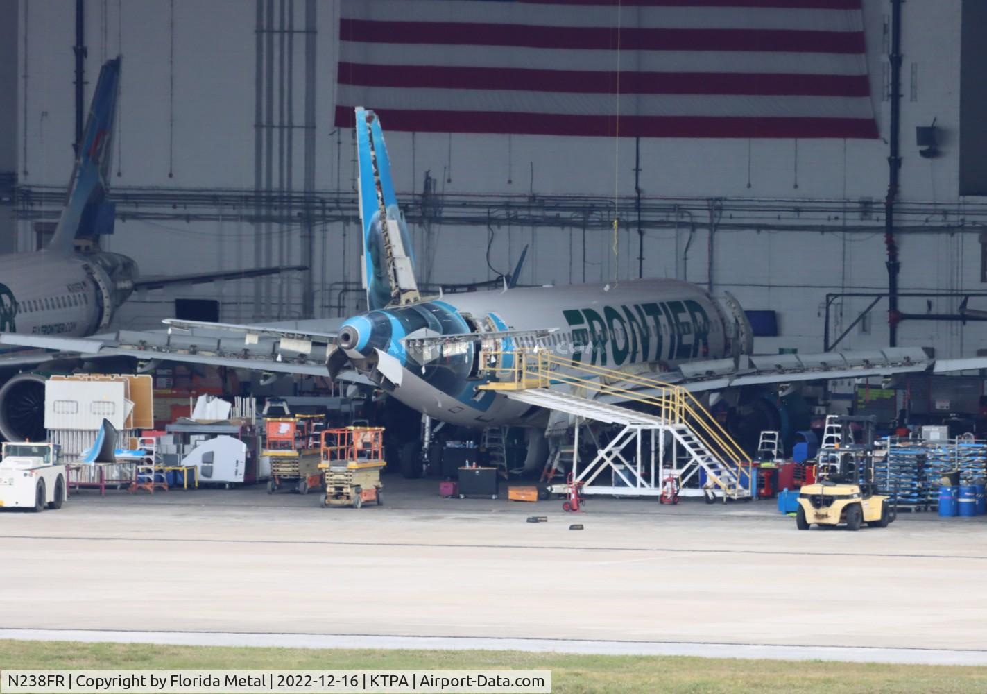 N238FR, 2016 Airbus A320-214 C/N 7458, Hugh Manatee