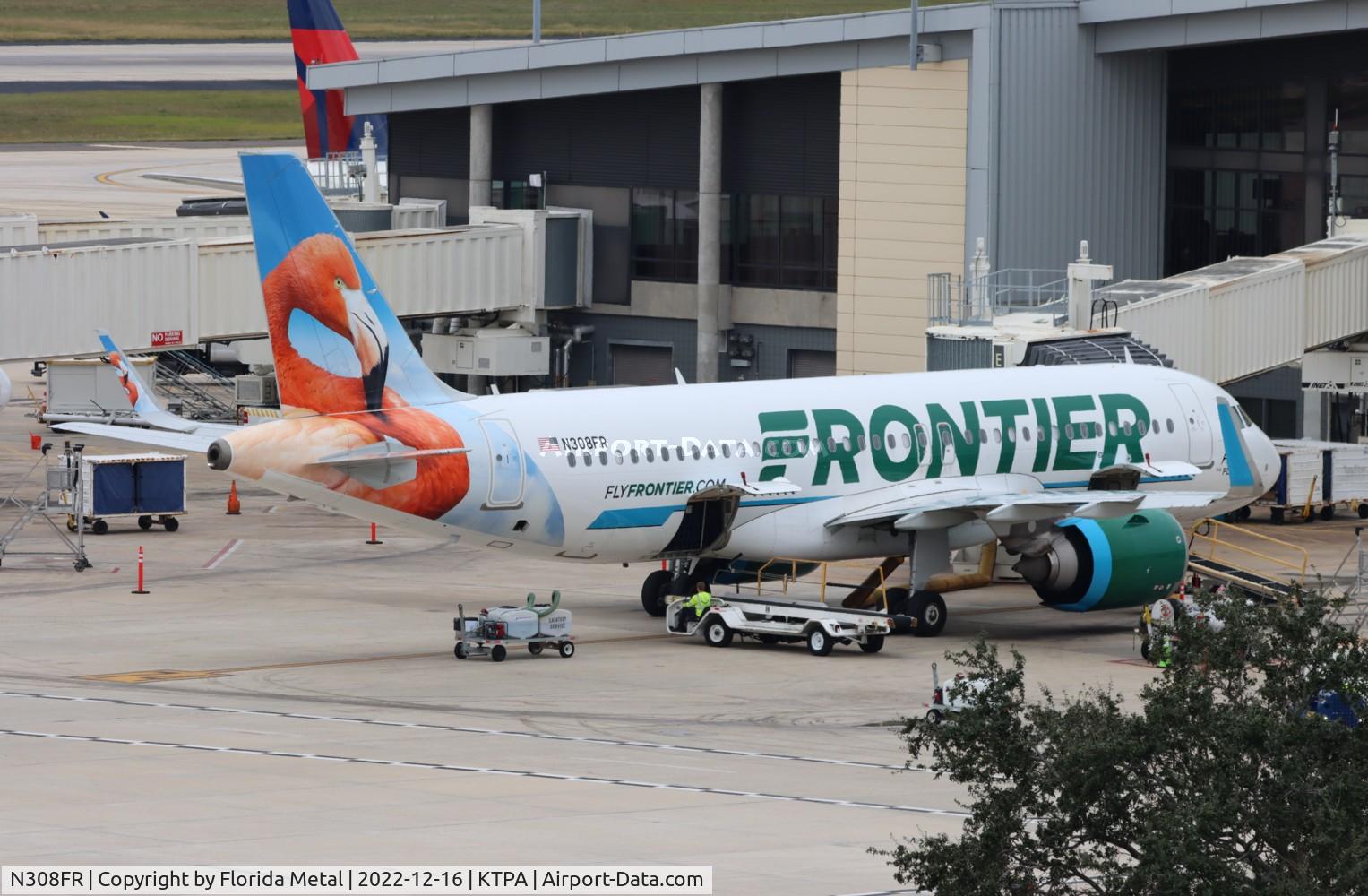 N308FR, 2017 Airbus A320-251N C/N 7538, TPA 2022