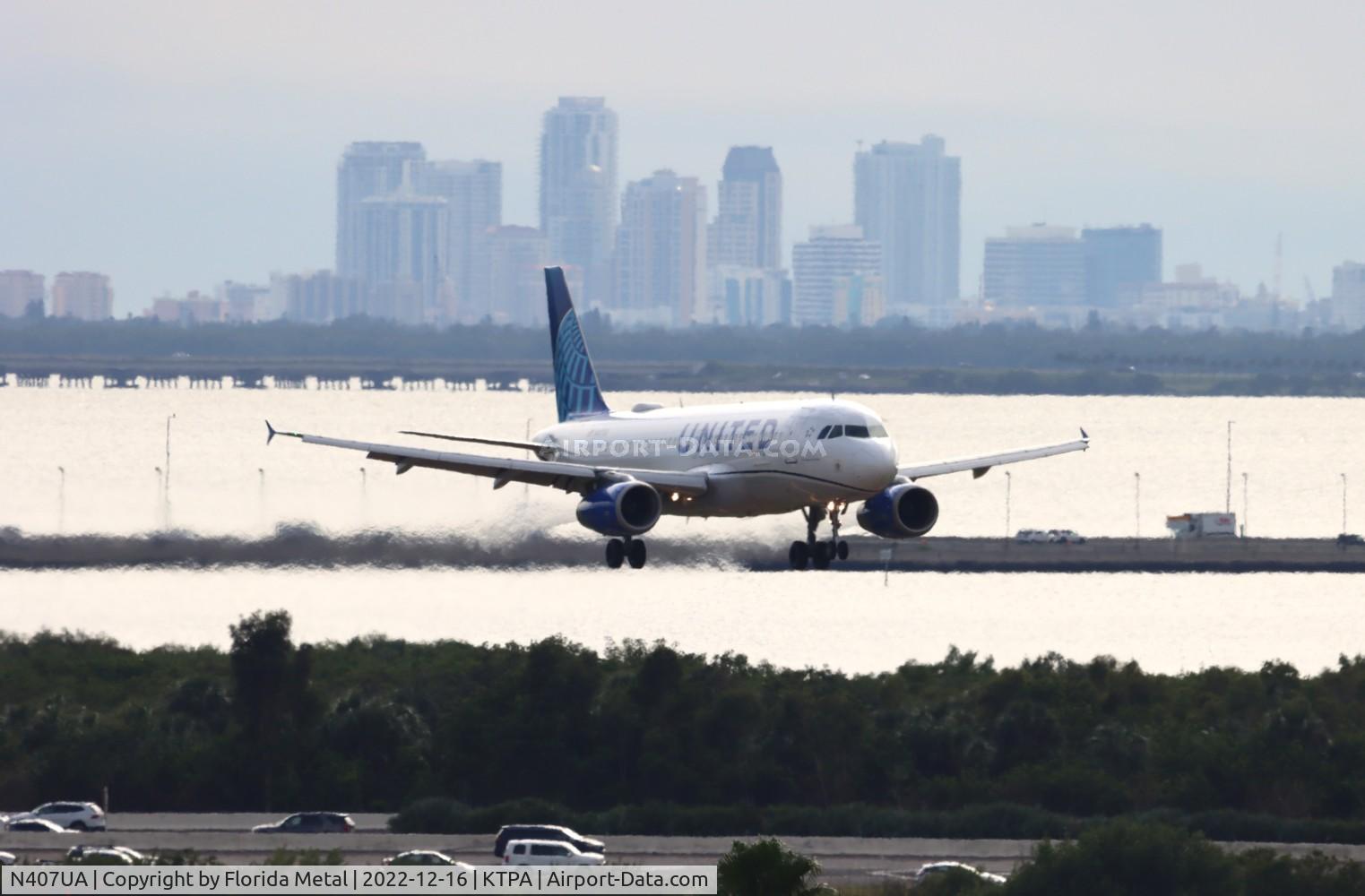 N407UA, 1994 Airbus A320-232 C/N 456, TPA 2022
