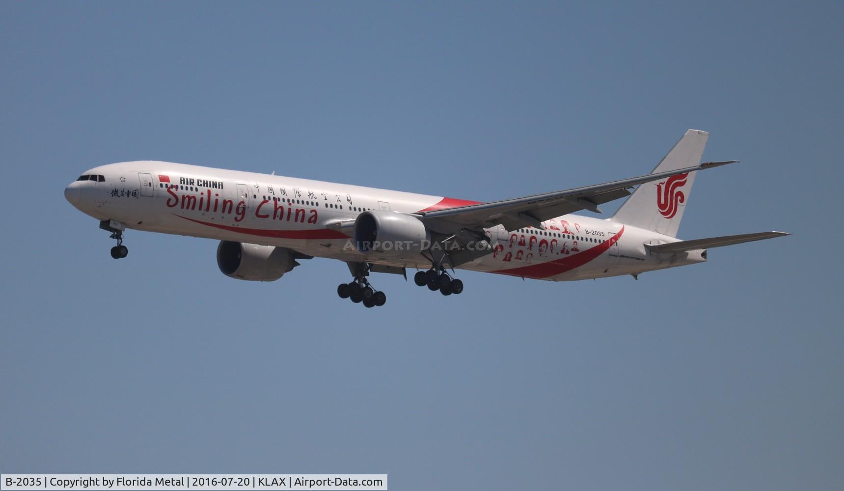 B-2035, 2012 Boeing 777-39L/ER C/N 38674, Air China 777-300 zx