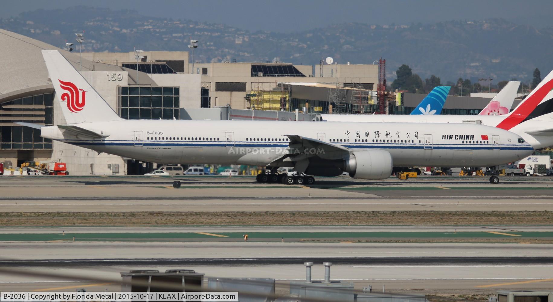 B-2036, 2012 Boeing 777-39L/ER C/N 38676, Air China 777-300 zx