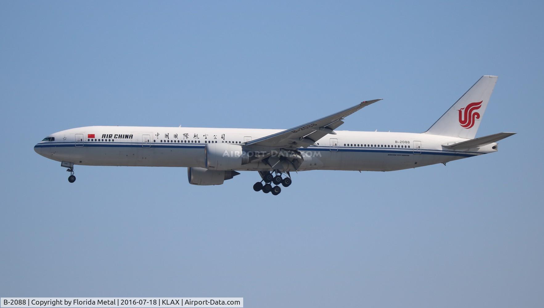 B-2088, 2011 Boeing 777-39L/ER C/N 38668, Air China 777-300 zx