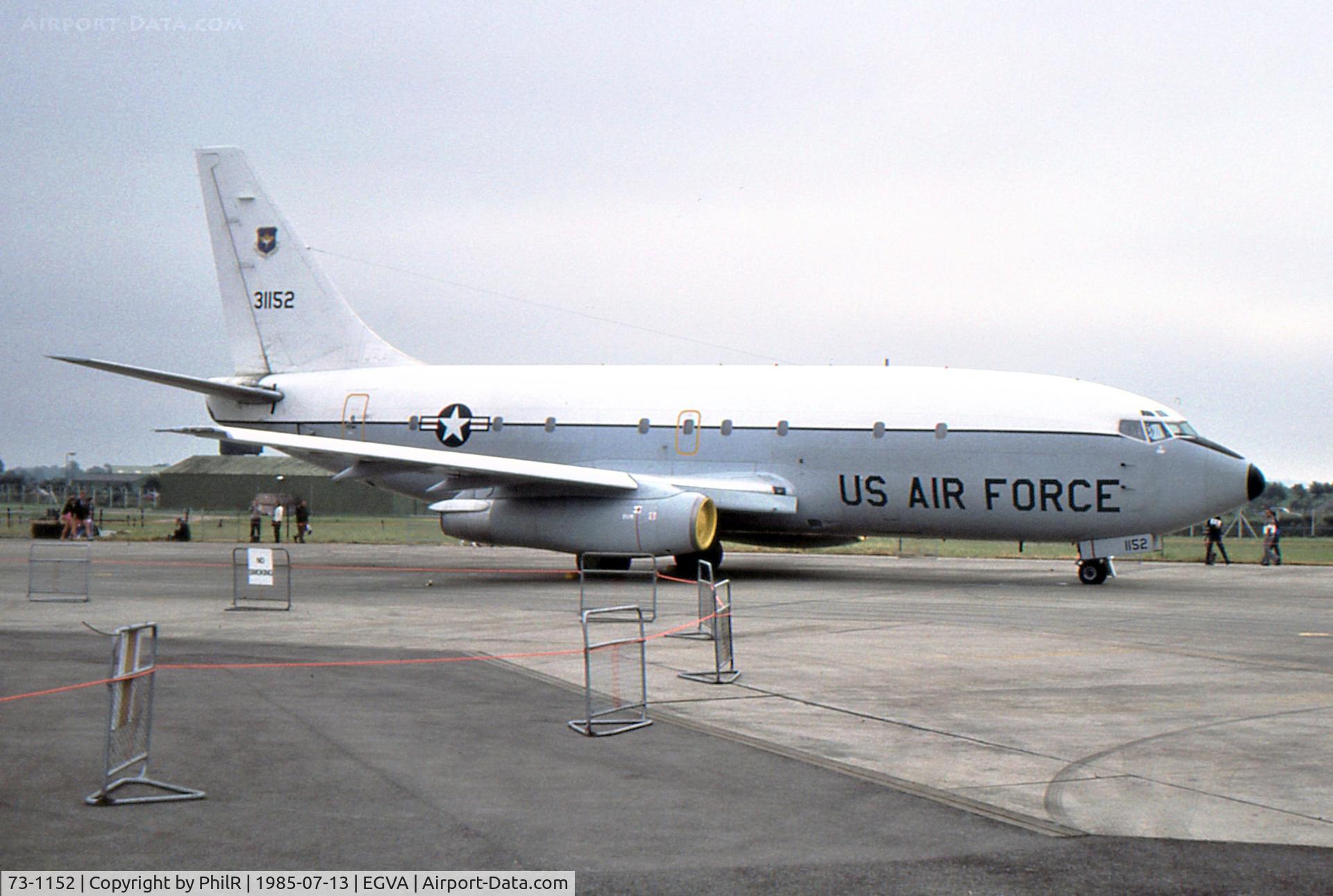 73-1152, 1973 Boeing T-43A (737-253) C/N 20699, 73-1152 1974 Boeing T-43A  IAT 07.86