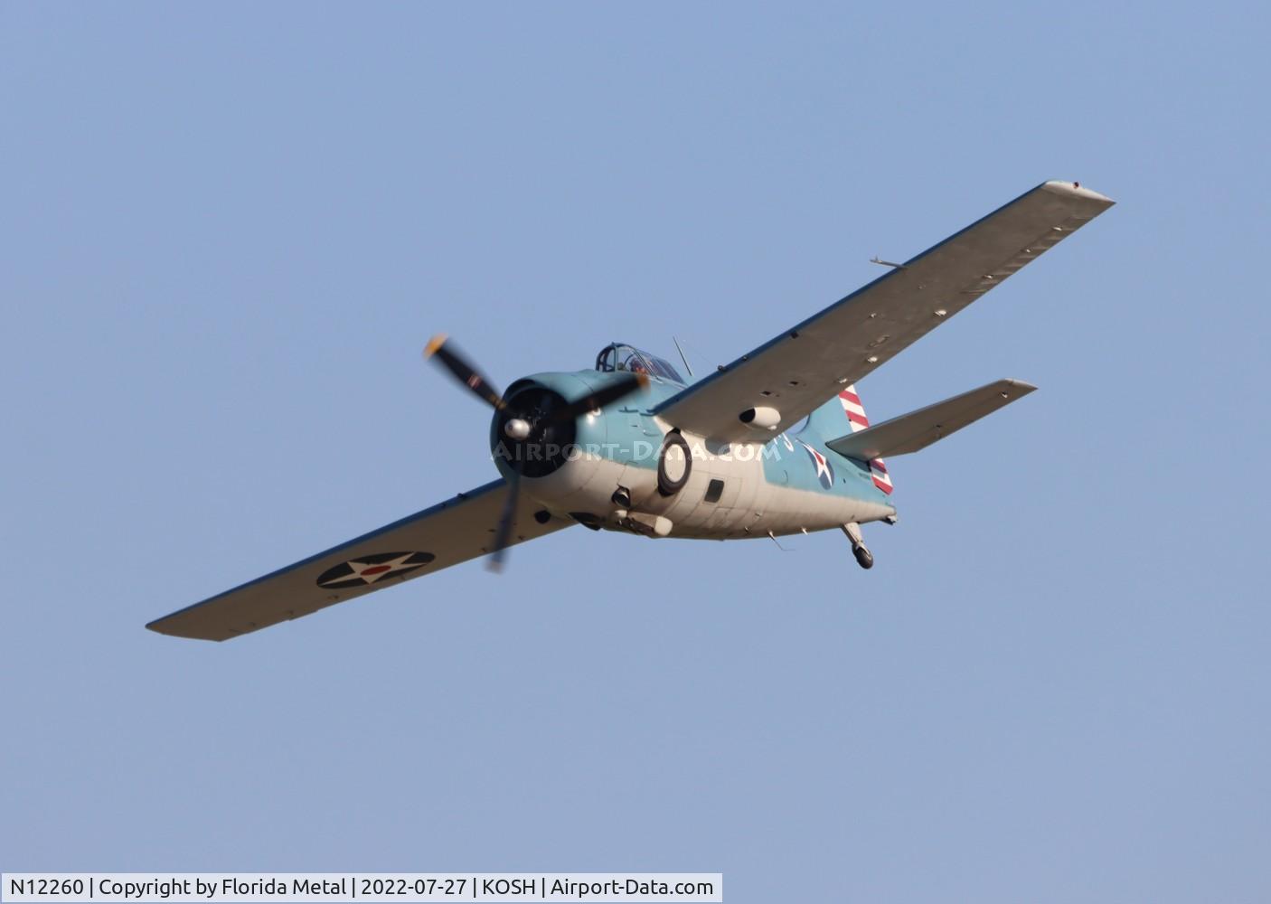 N12260, 1943 Grumman F4F-3 Wildcat C/N 12260, OSH 2022