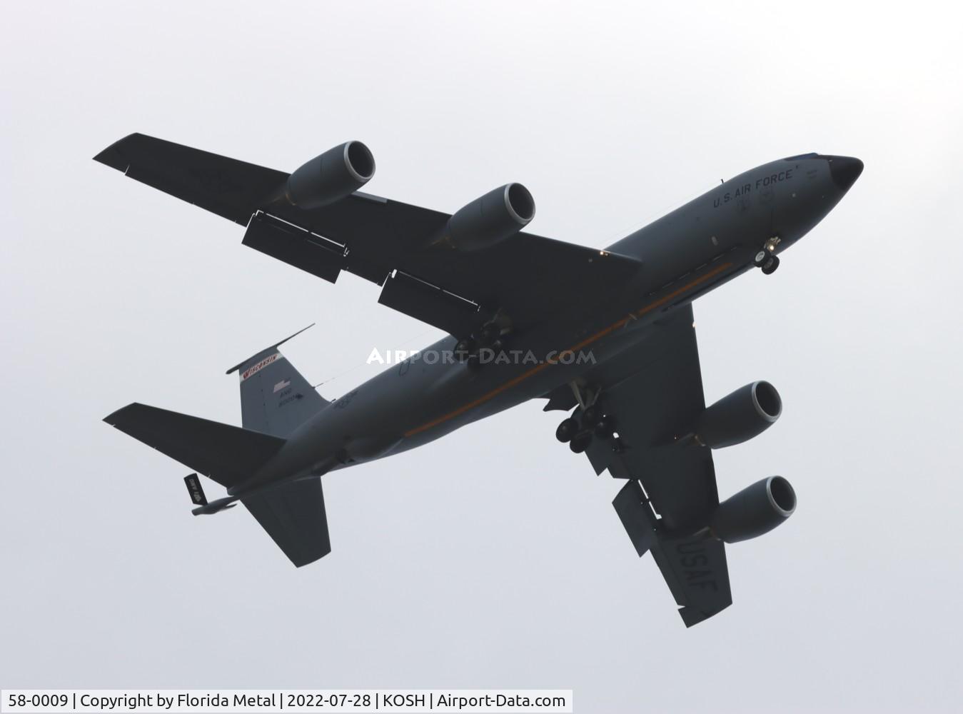 58-0009, 1958 Boeing KC-135R Stratotanker C/N 17754, KC-135R zx