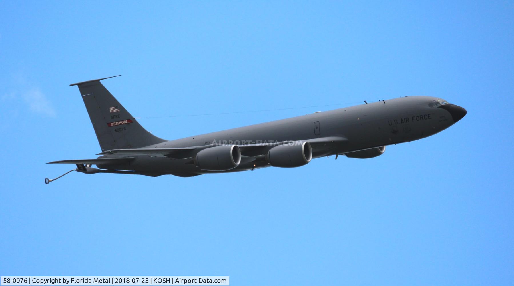 58-0076, 1958 Boeing KC-135R Stratotanker C/N 17821, KC-135R zx