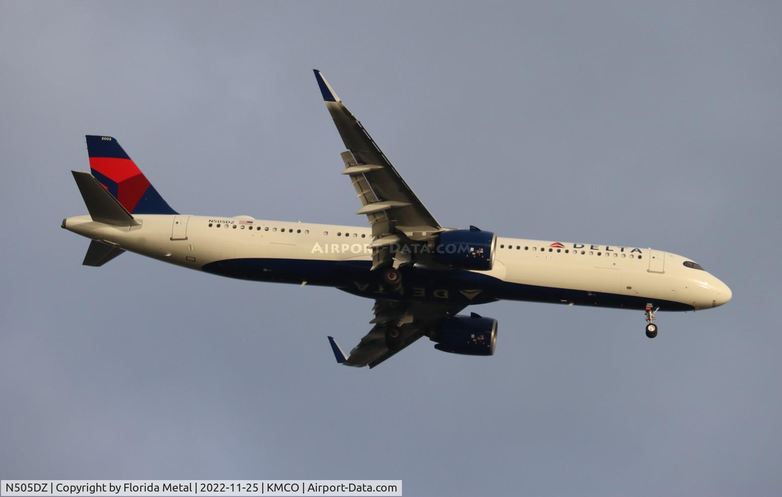 N505DZ, 2022 Airbus A321-271NX C/N 10935, Delta A321 NEO