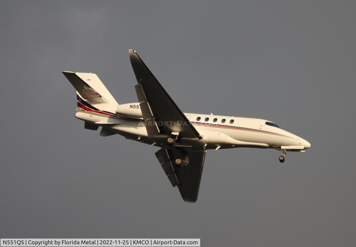 N551QS, 2016 Cessna 680A Citation Latitude C/N 680A-0027, MCO 2022