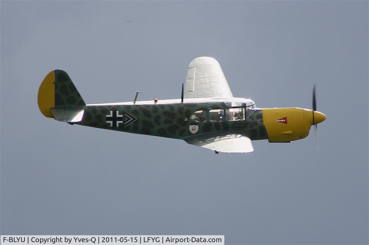 F-BLYU, Nord 1101 Noralpha C/N 18, Nord 1101 Noralpha, On display, Cambrai-Niergnies Airfield (LFYG) open day Tiger Meet 2011