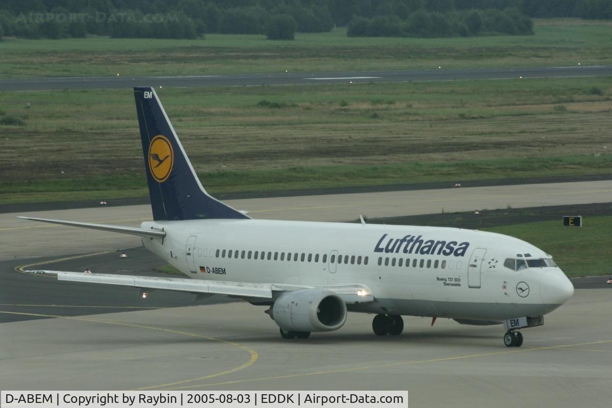 D-ABEM, 1991 Boeing 737-330 C/N 25416, scrapped