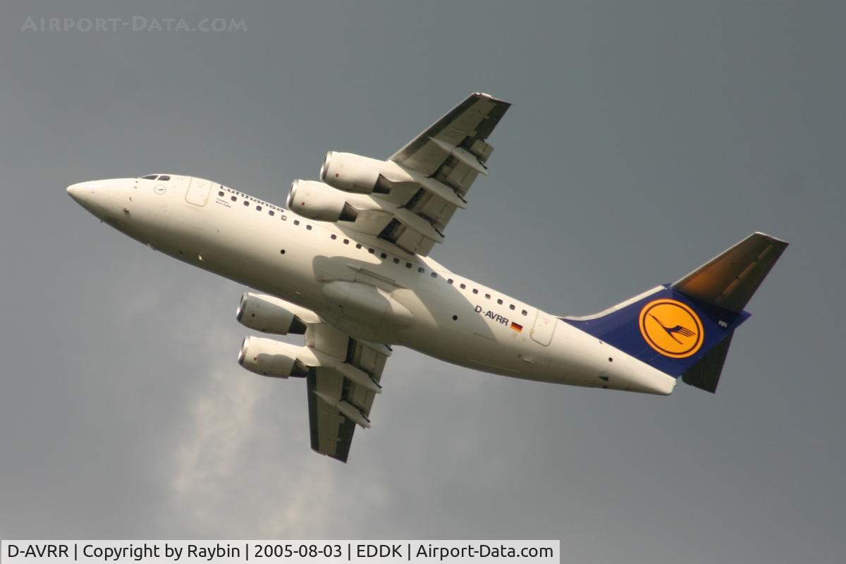 D-AVRR, 1997 BAE Systems Avro 146-RJ85 C/N E.2317, Stored 06/2022 as CP-2814 EcoJet