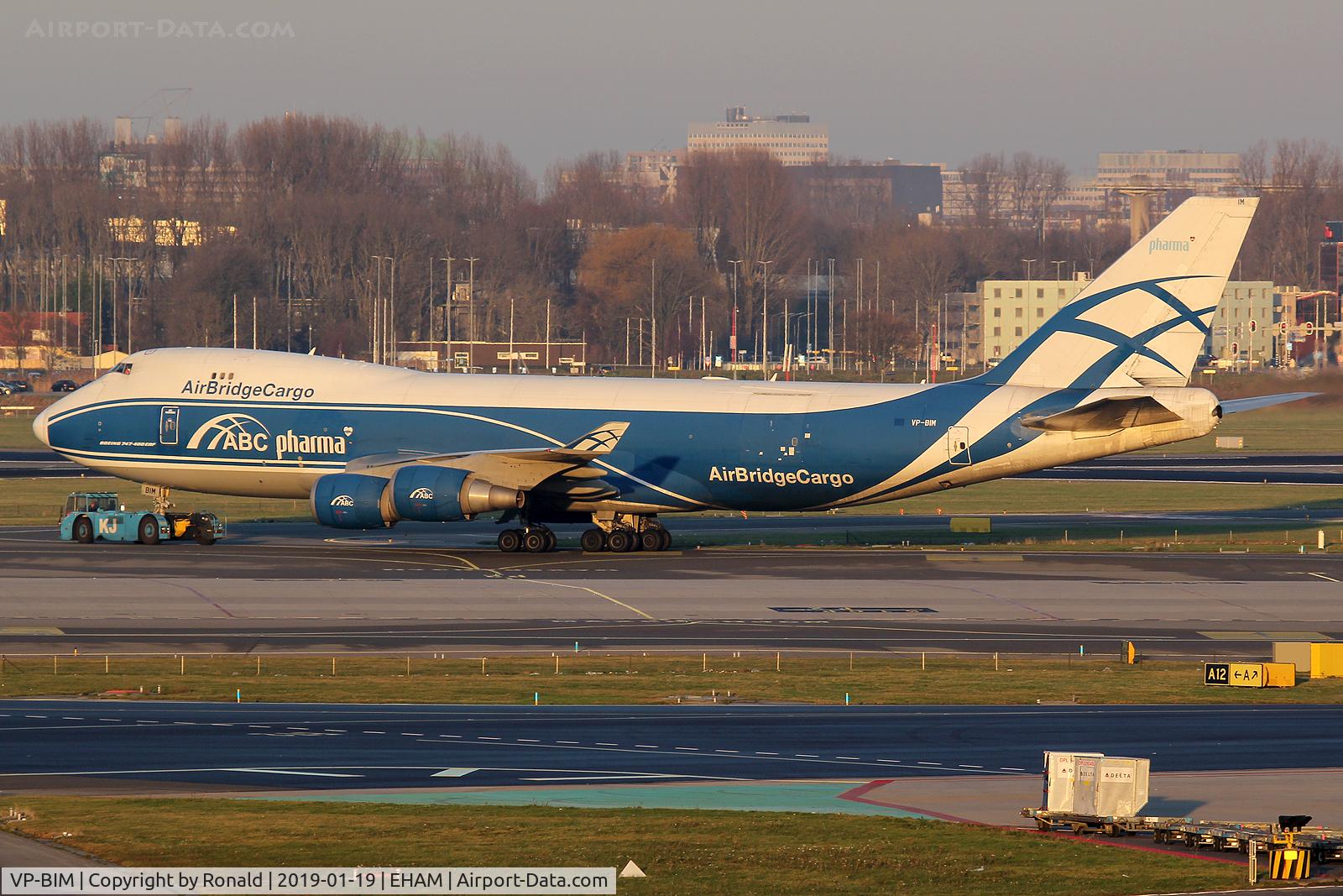 VP-BIM, 2008 Boeing 747-4HAERF C/N 35237, at spl