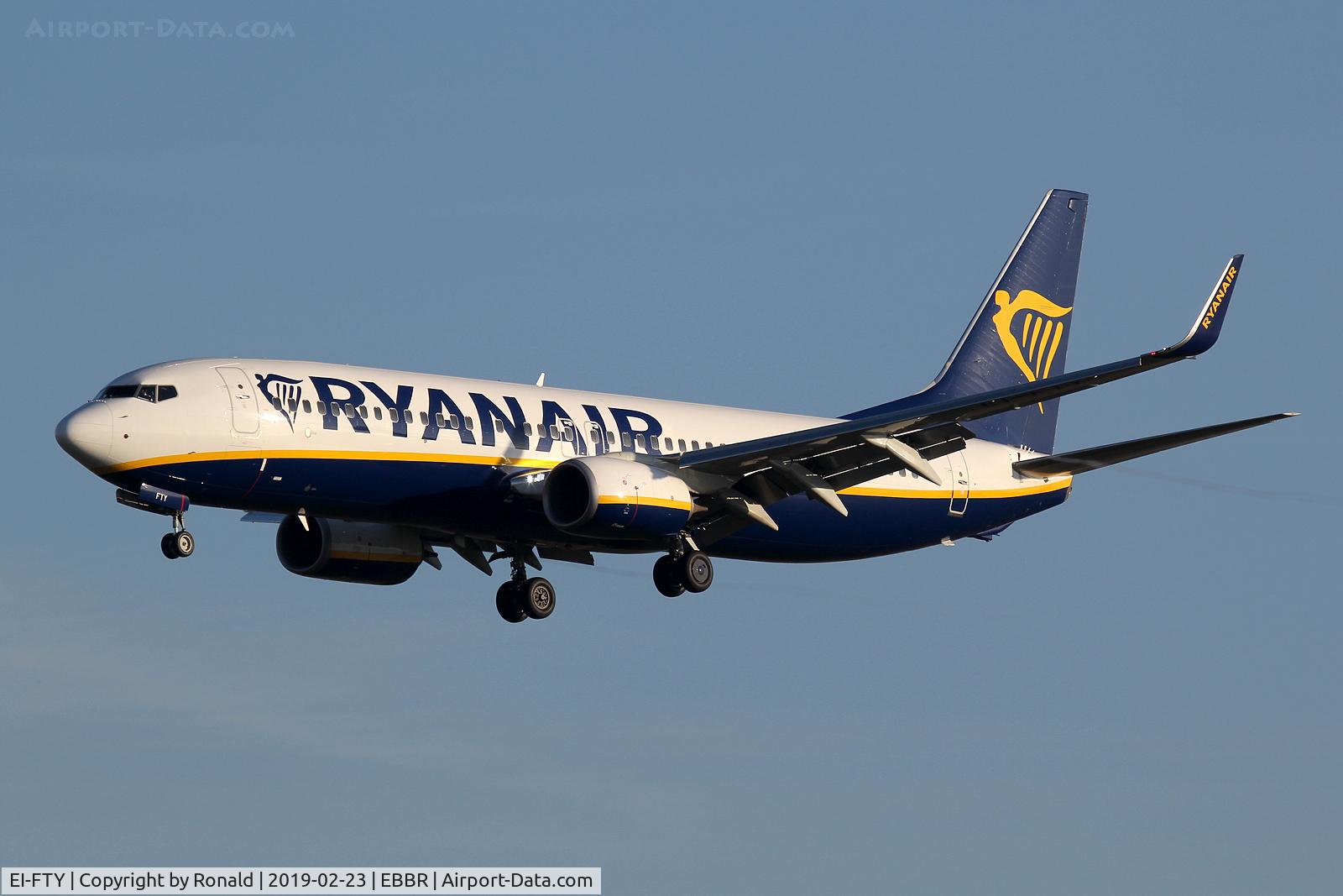 EI-FTY, 2017 Boeing 737-8AS C/N 44772, at bru