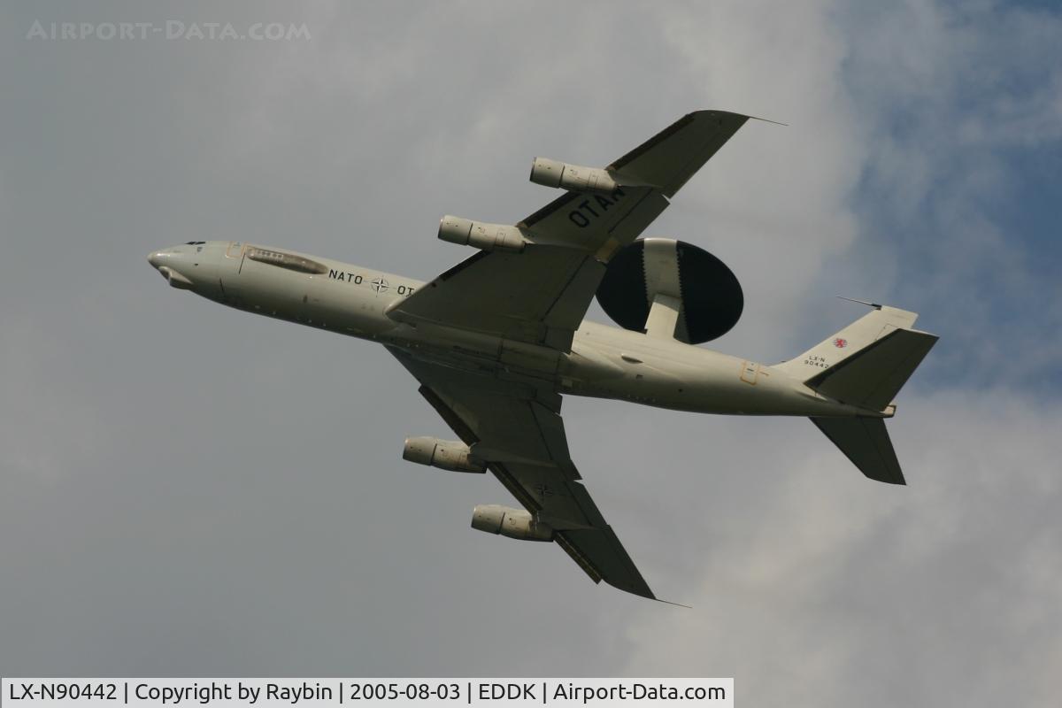LX-N90442, 1981 Boeing E-3A Sentry C/N 22855, last known action was 2017