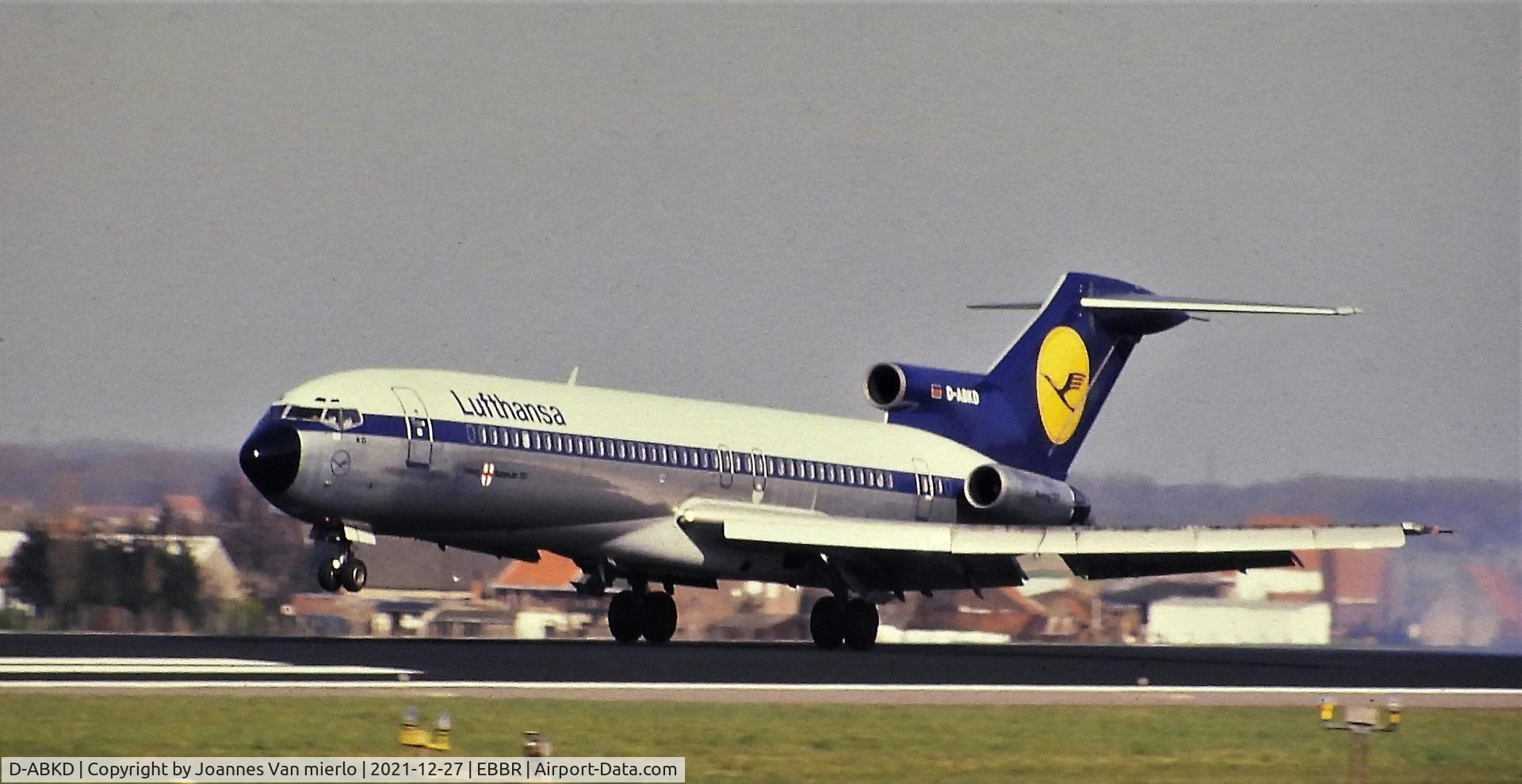D-ABKD, 1974 Boeing 727-230 C/N 20902, Slide scan