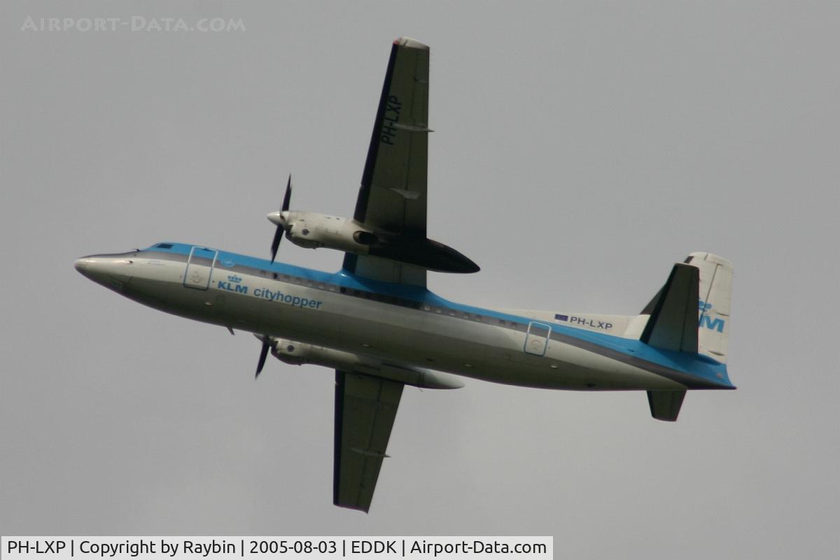 PH-LXP, 1993 Fokker 50 C/N 20276, now flying as 9Q-CAB for Compagnie Africaine Aviation