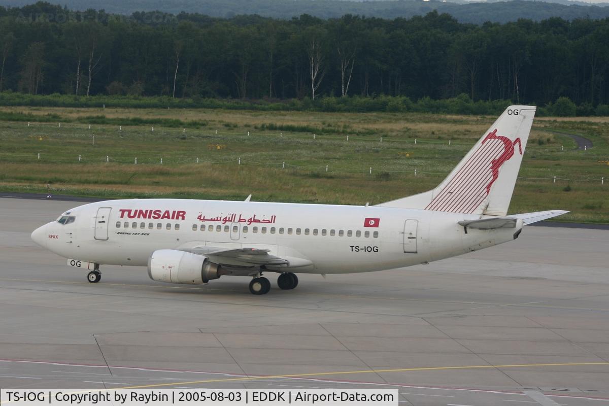 TS-IOG, 1992 Boeing 737-5H3 C/N 26639, Stored 10/2014
