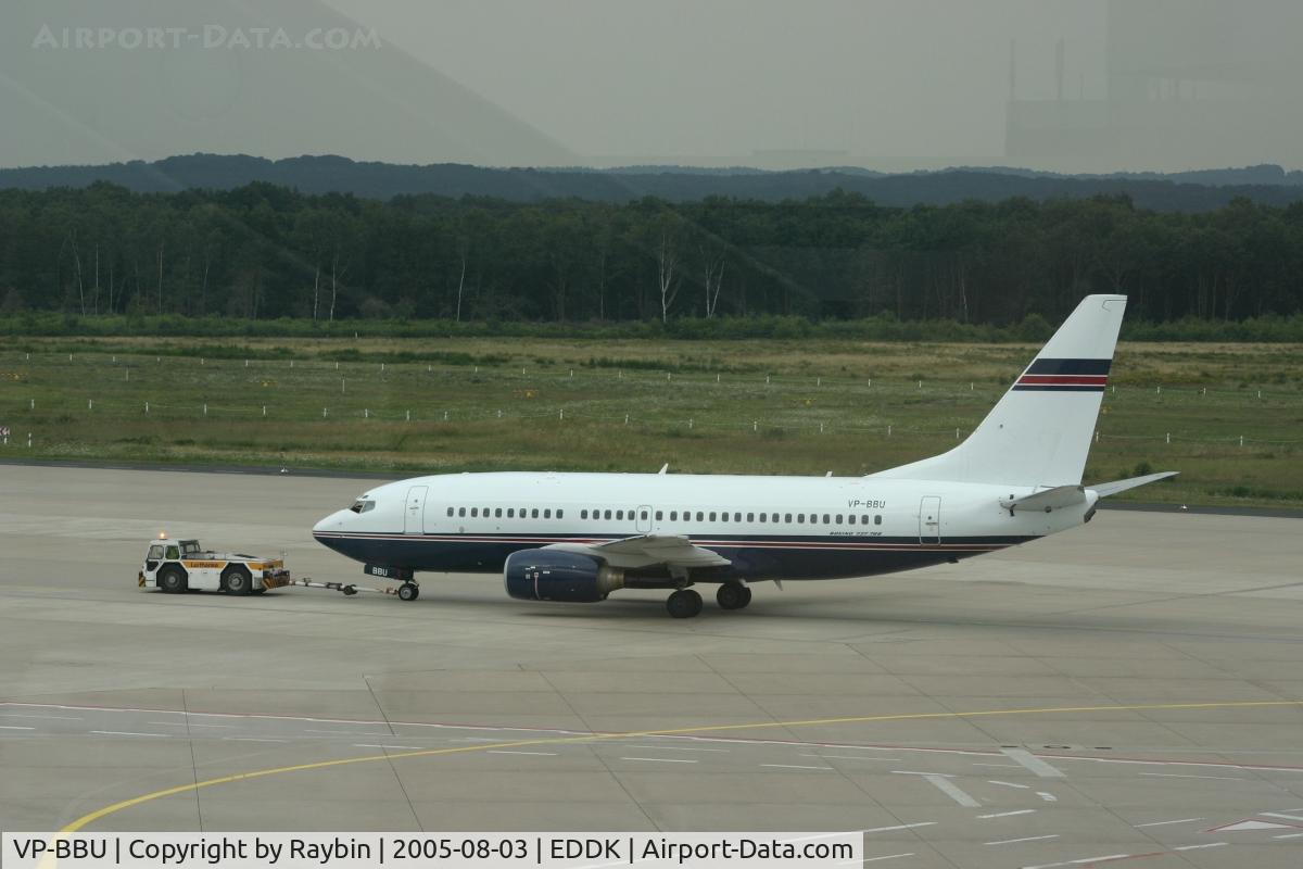 VP-BBU, 1998 Boeing 737-705 C/N 29090, stored 03/2022 as N271LV for Southwest Airlines