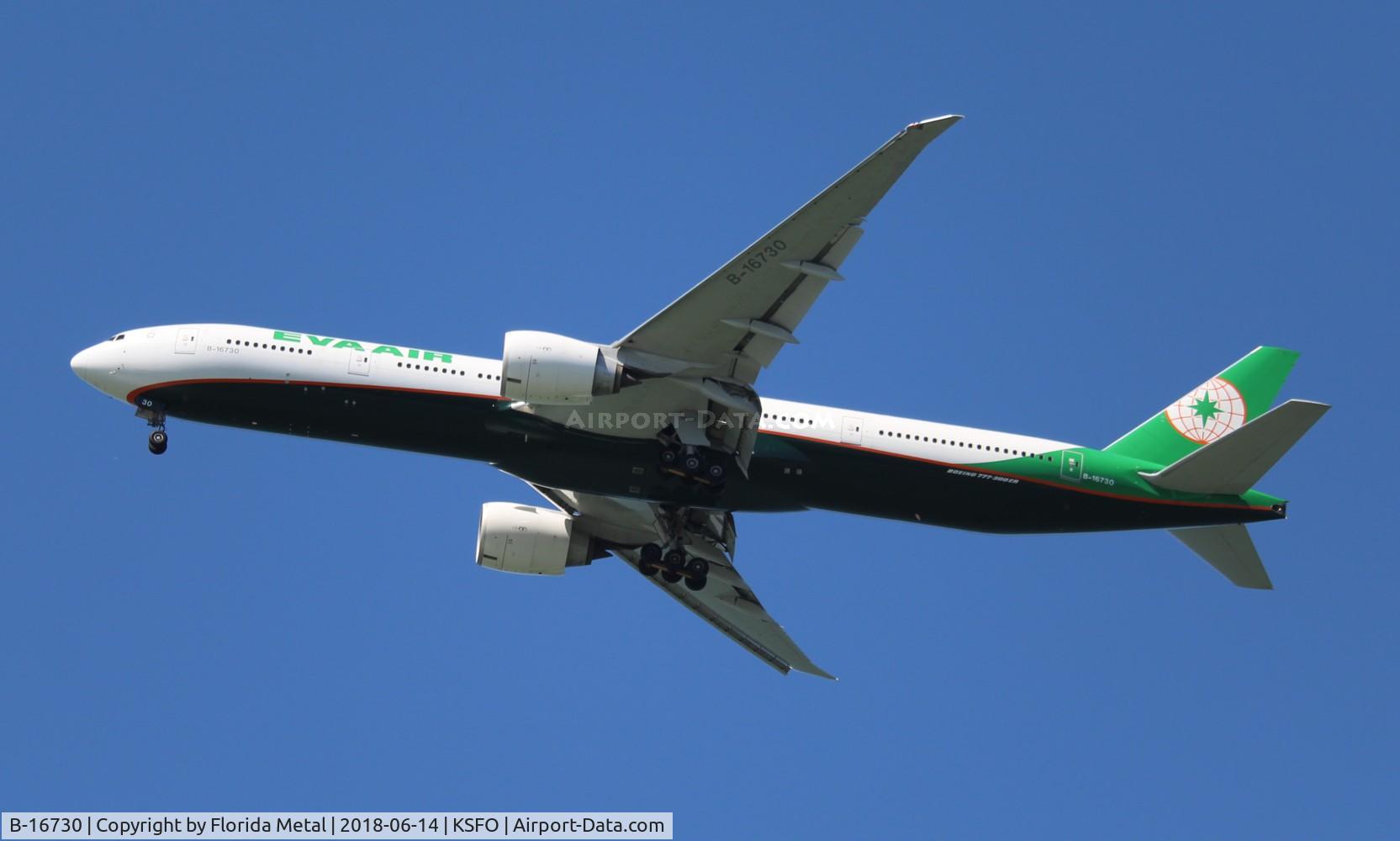 B-16730, 2016 Boeing 777-300/ER C/N 62286, Eva Air 777-300 zx