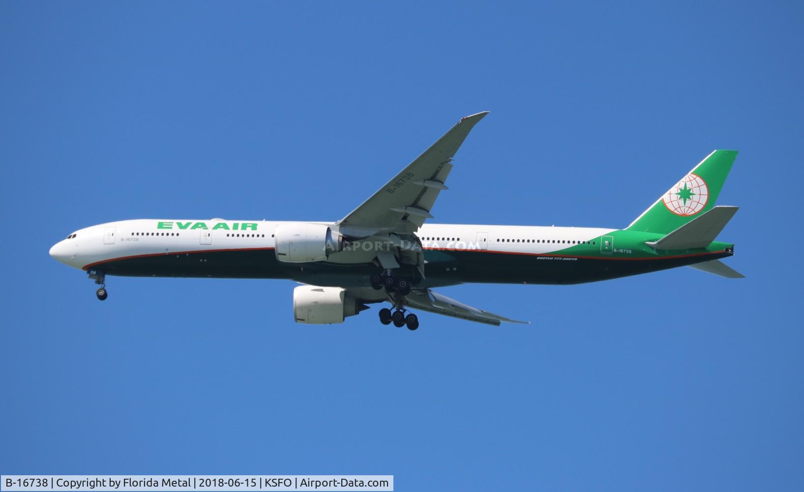 B-16738, 2017 Boeing 777-300/ER C/N 42105, Eva Air 777-300 zx